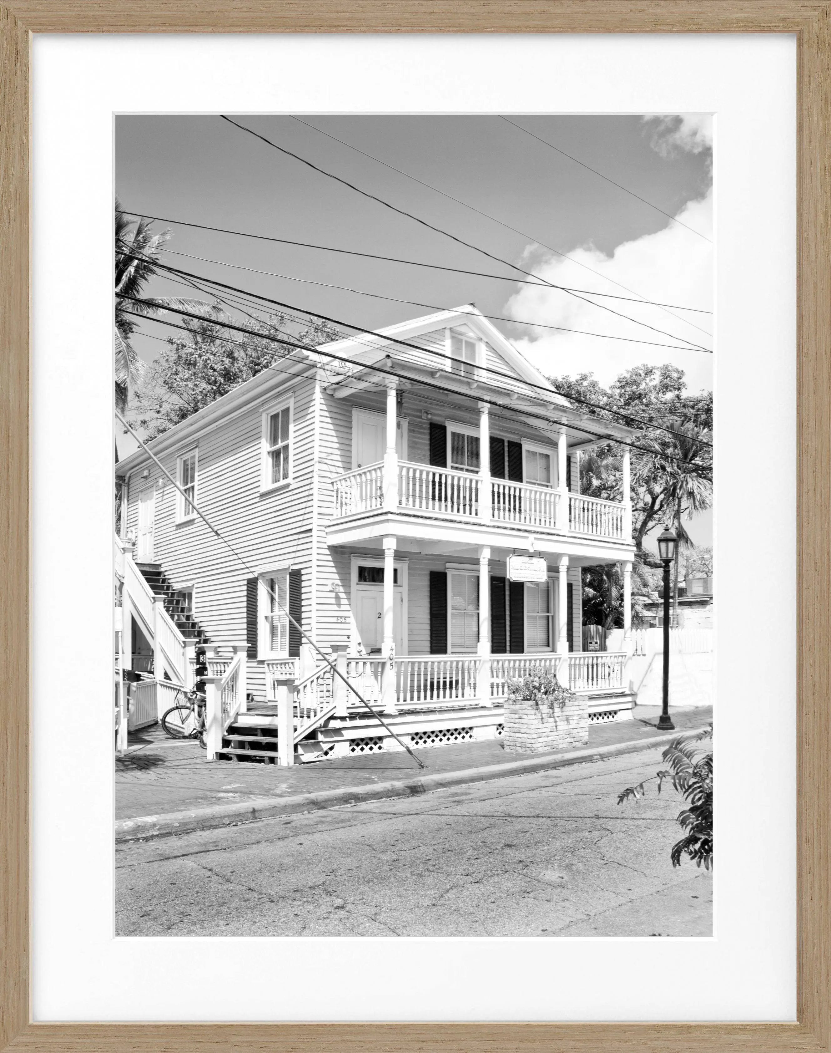 Poster mit Rahmen Florida Key West FL21 - Wandbilder