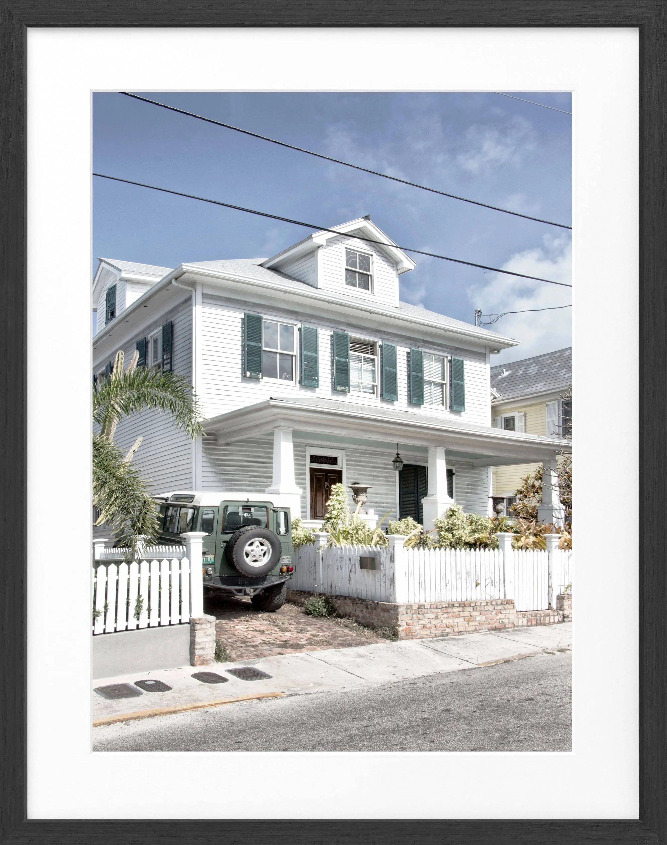 Poster mit Rahmen Florida Key West FL31 - Wandbilder