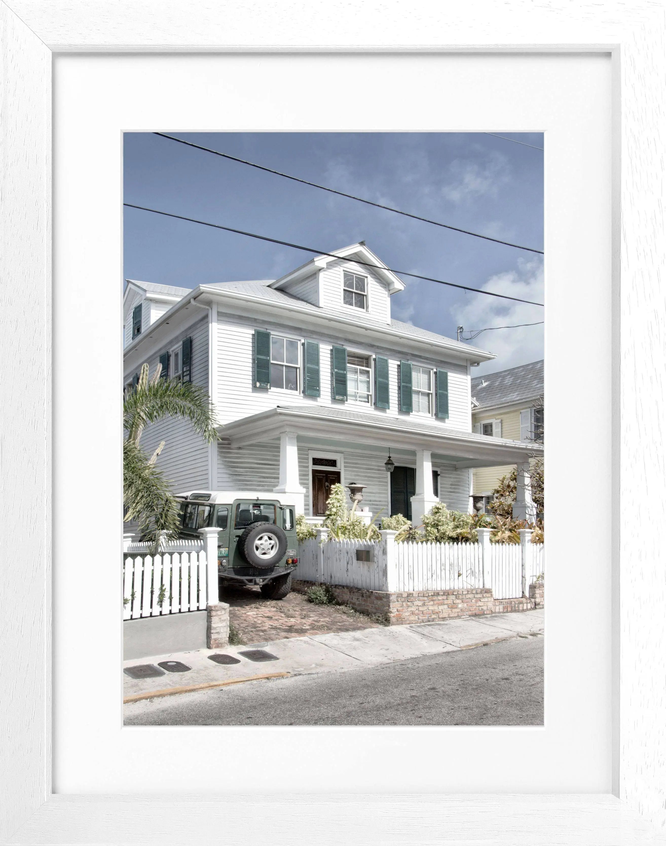 Poster mit Rahmen Florida Key West FL31 - Wandbilder