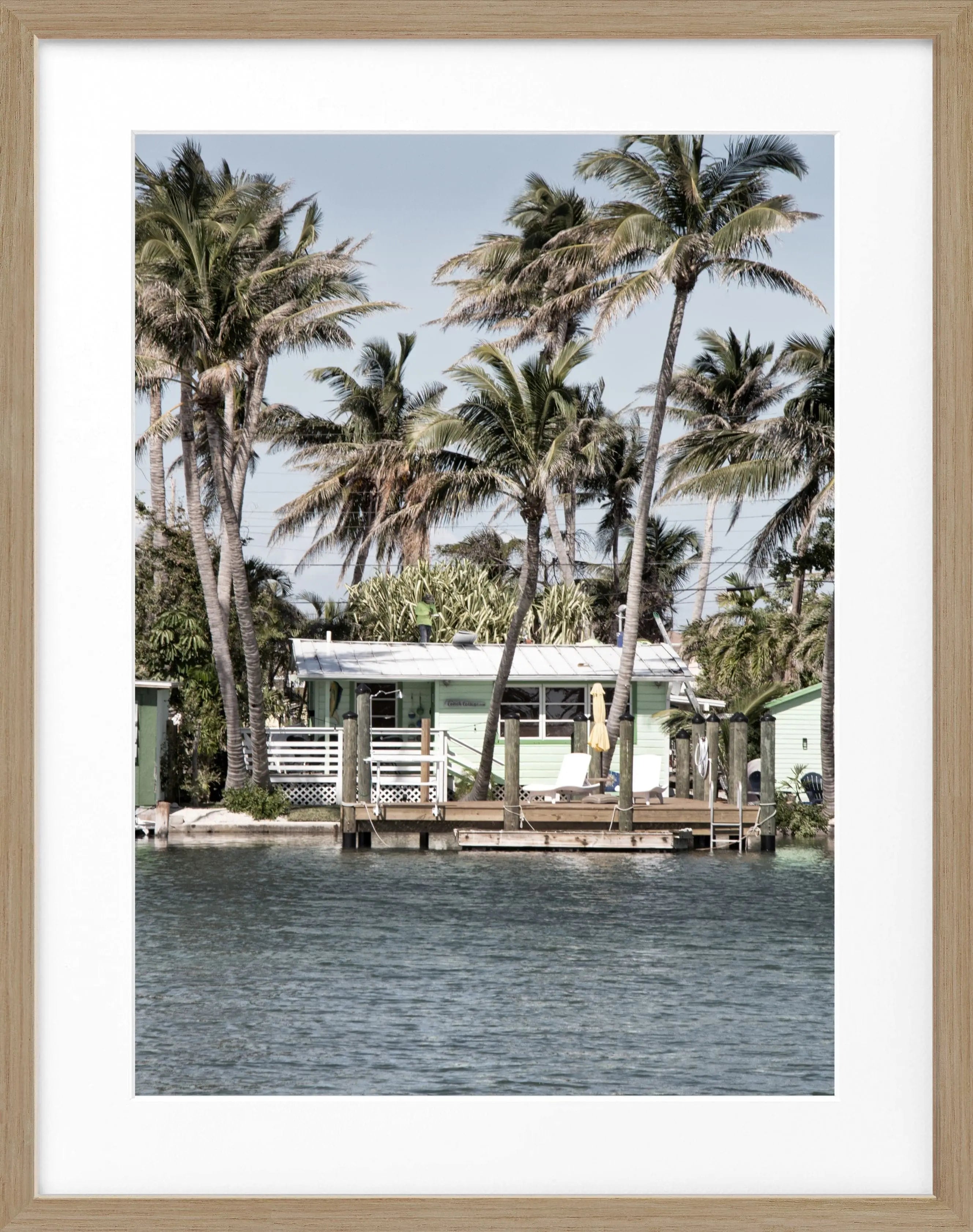 Poster mit Rahmen Florida Keys FL18 - Wandbilder