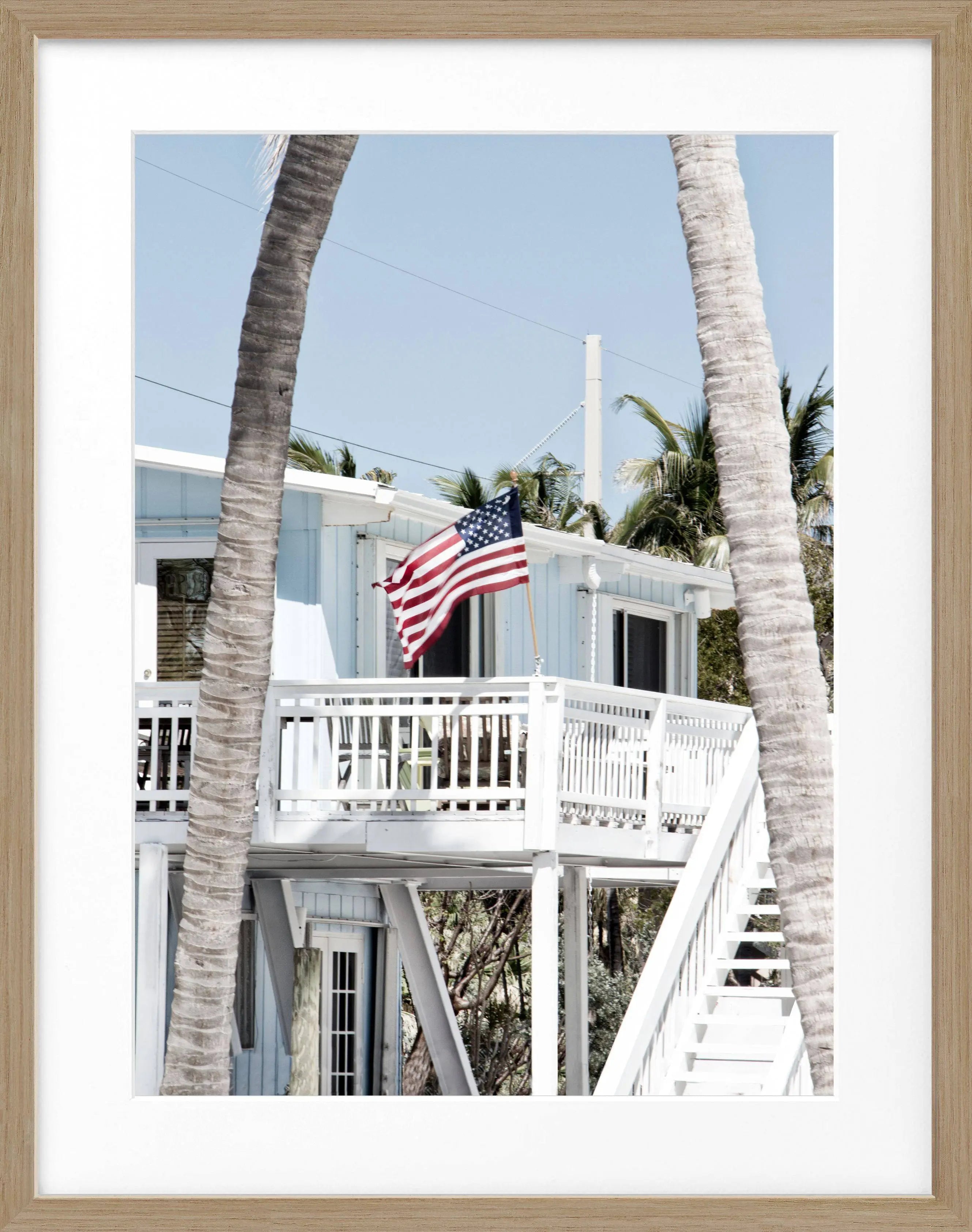 Poster mit Rahmen Florida Keys FL20 - Wandbilder