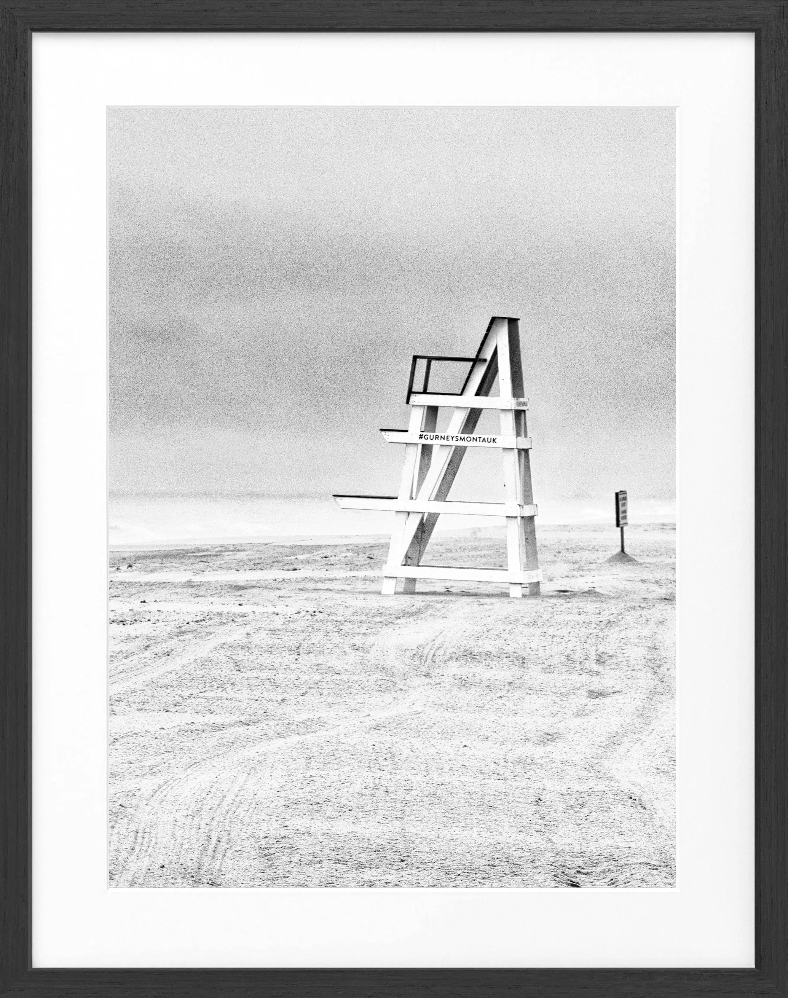 Poster mit Rahmen Hamptons Long Island ’Beach’ HM27