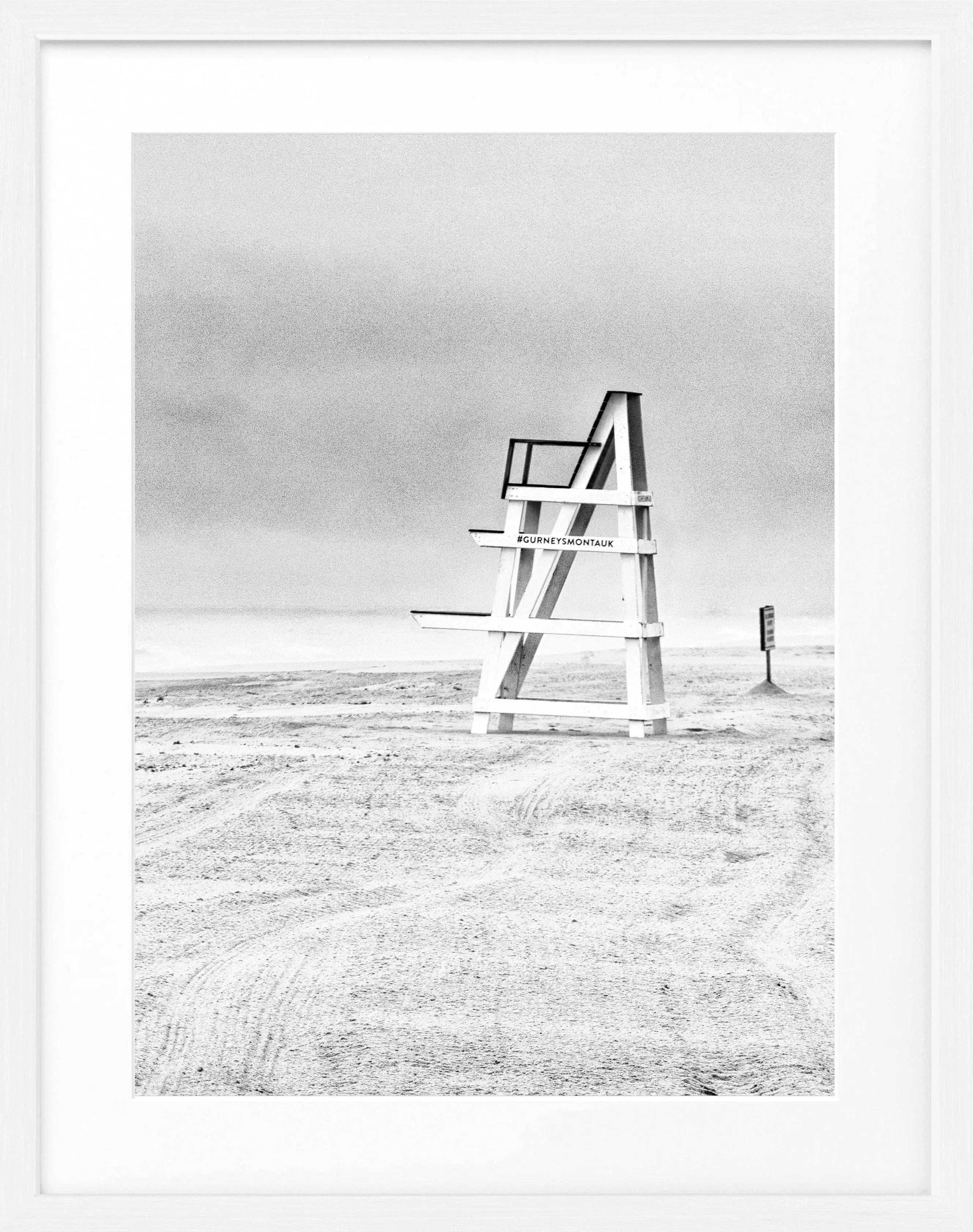 Poster mit Rahmen Hamptons Long Island ’Beach’ HM27