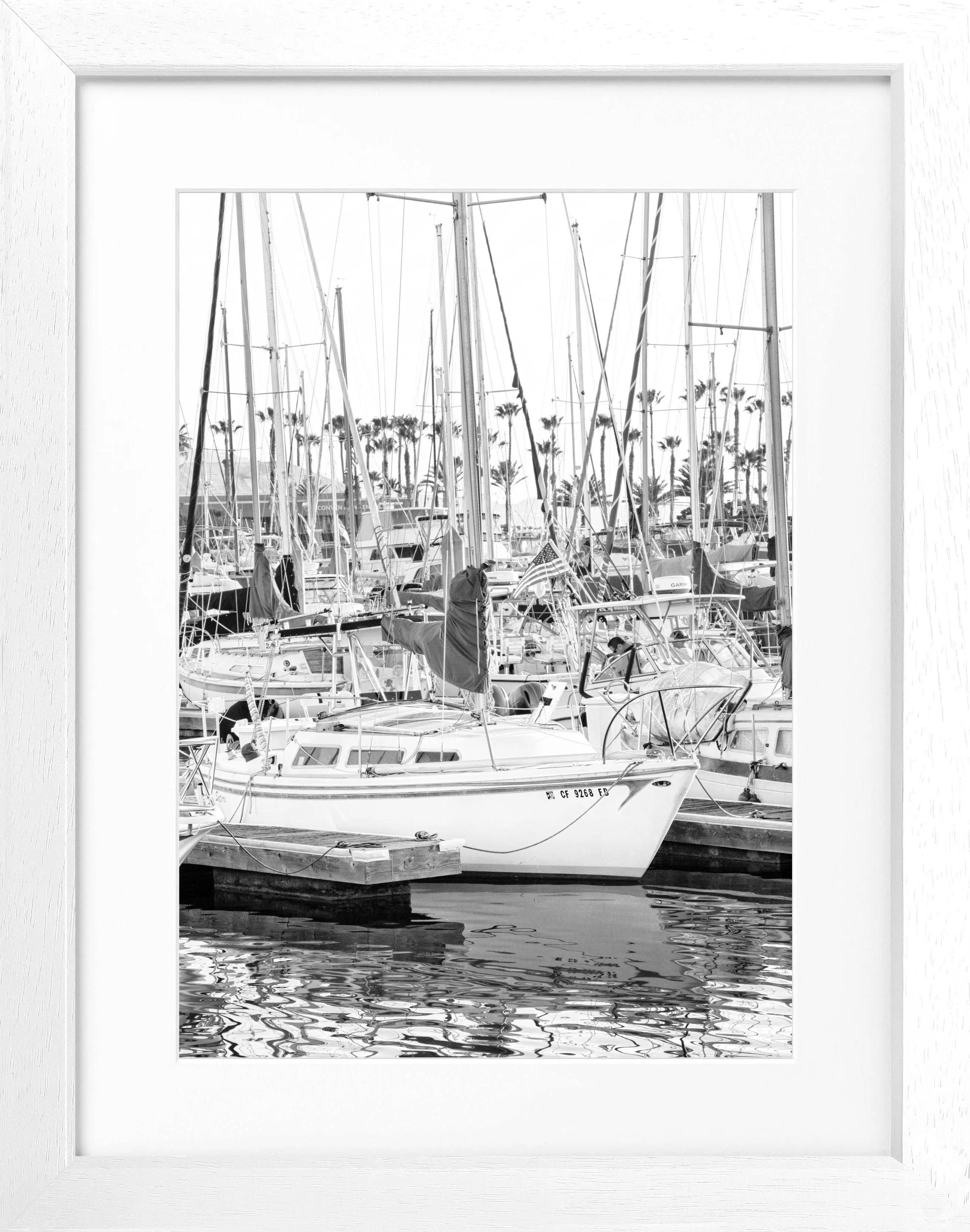 Poster mit Rahmen Kalifornien ’Boat’ K177 - Wandbilder