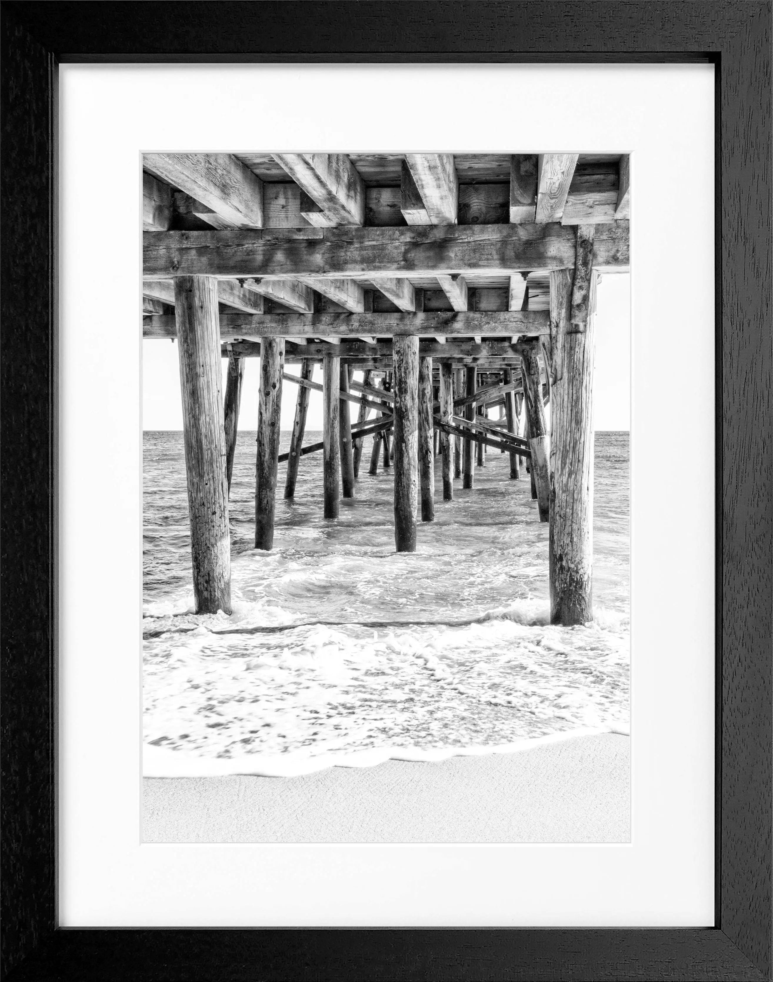 Poster mit Rahmen Kalifornien Malibu ’Pier’ K66 - Wandbilder