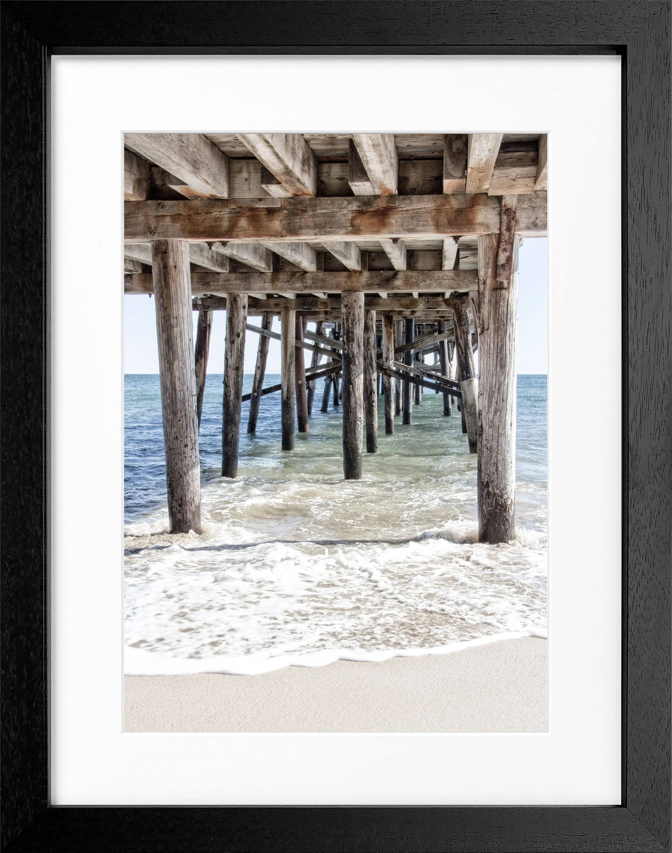 Poster mit Rahmen Kalifornien Malibu ’Pier’ K66 - Wandbilder