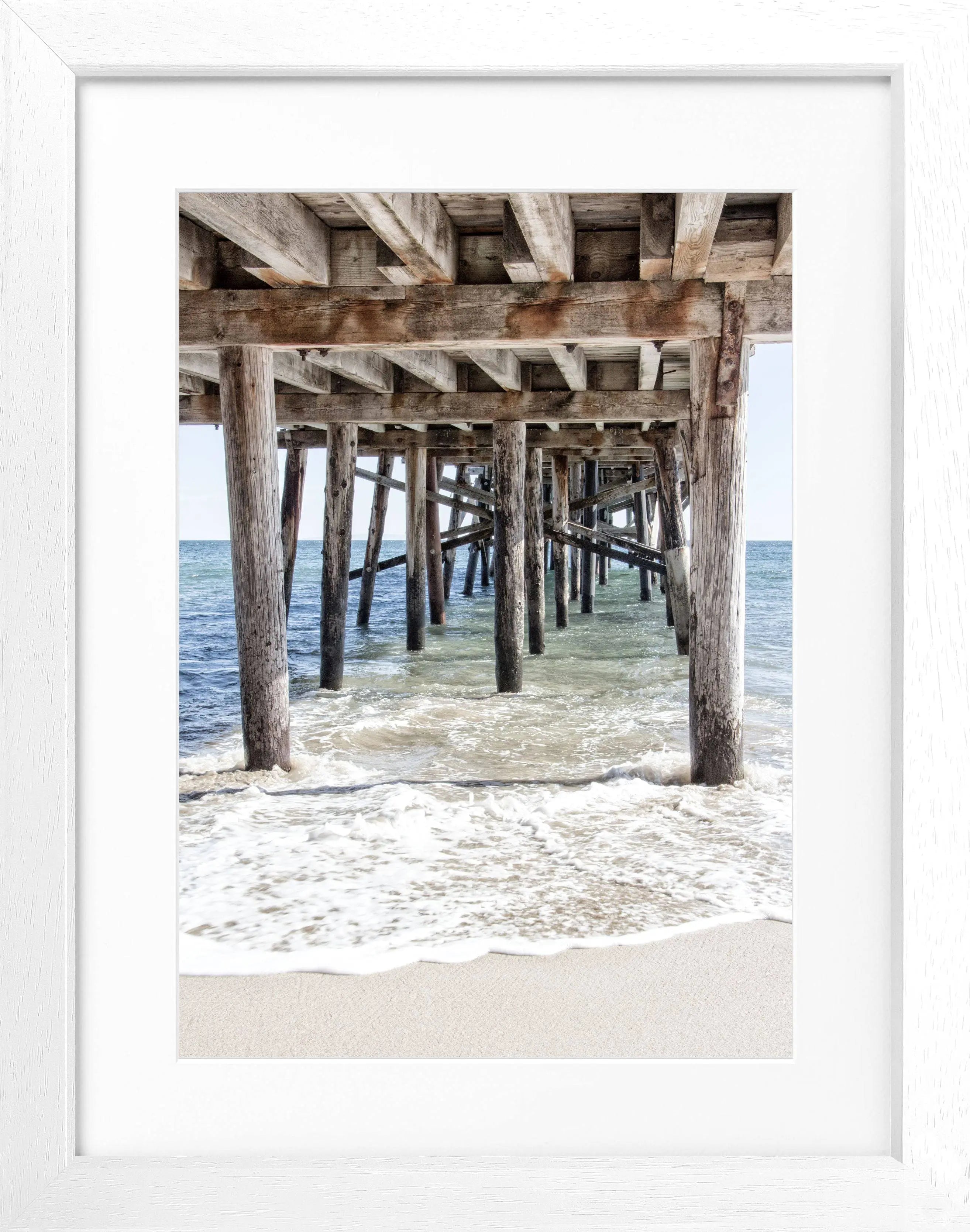 Poster mit Rahmen Kalifornien Malibu ’Pier’ K66 - Wandbilder