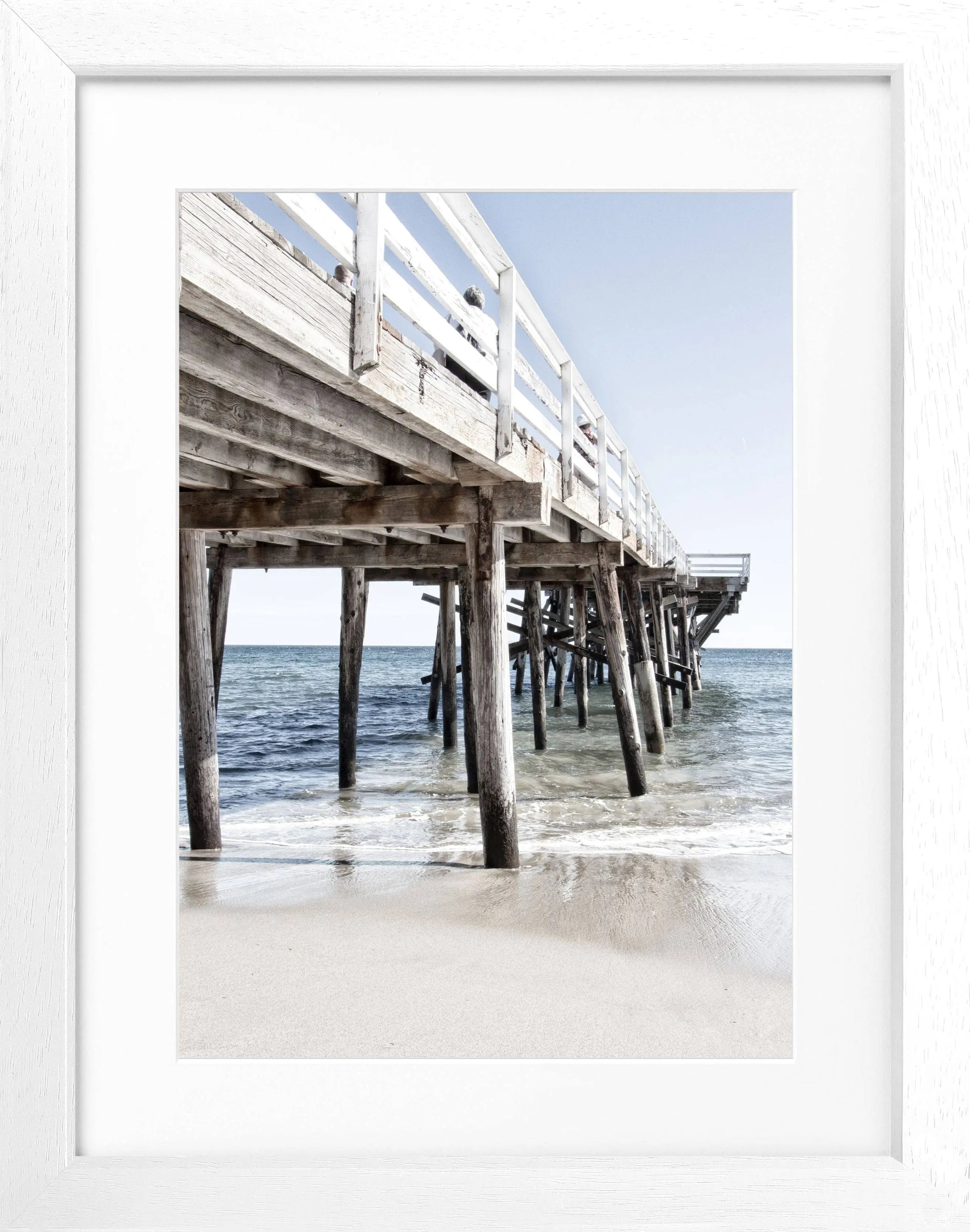 Poster mit Rahmen Kalifornien Malibu ’Pier’ K69 - Wandbilder