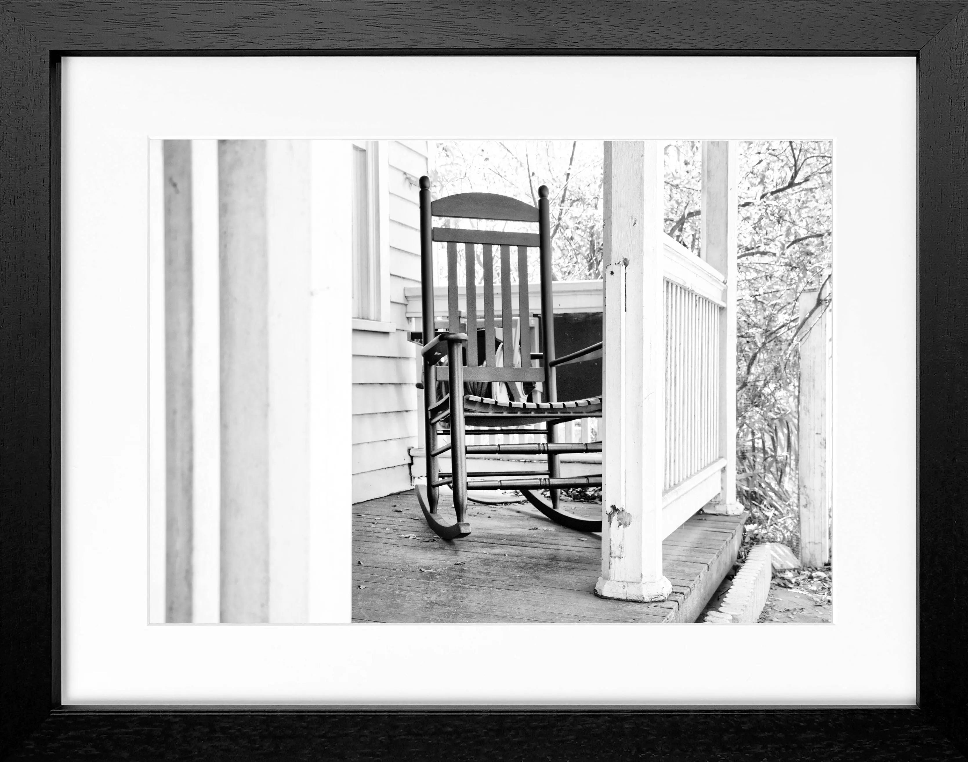 Poster mit Rahmen Florida Key West ’Deckchair’ FL07