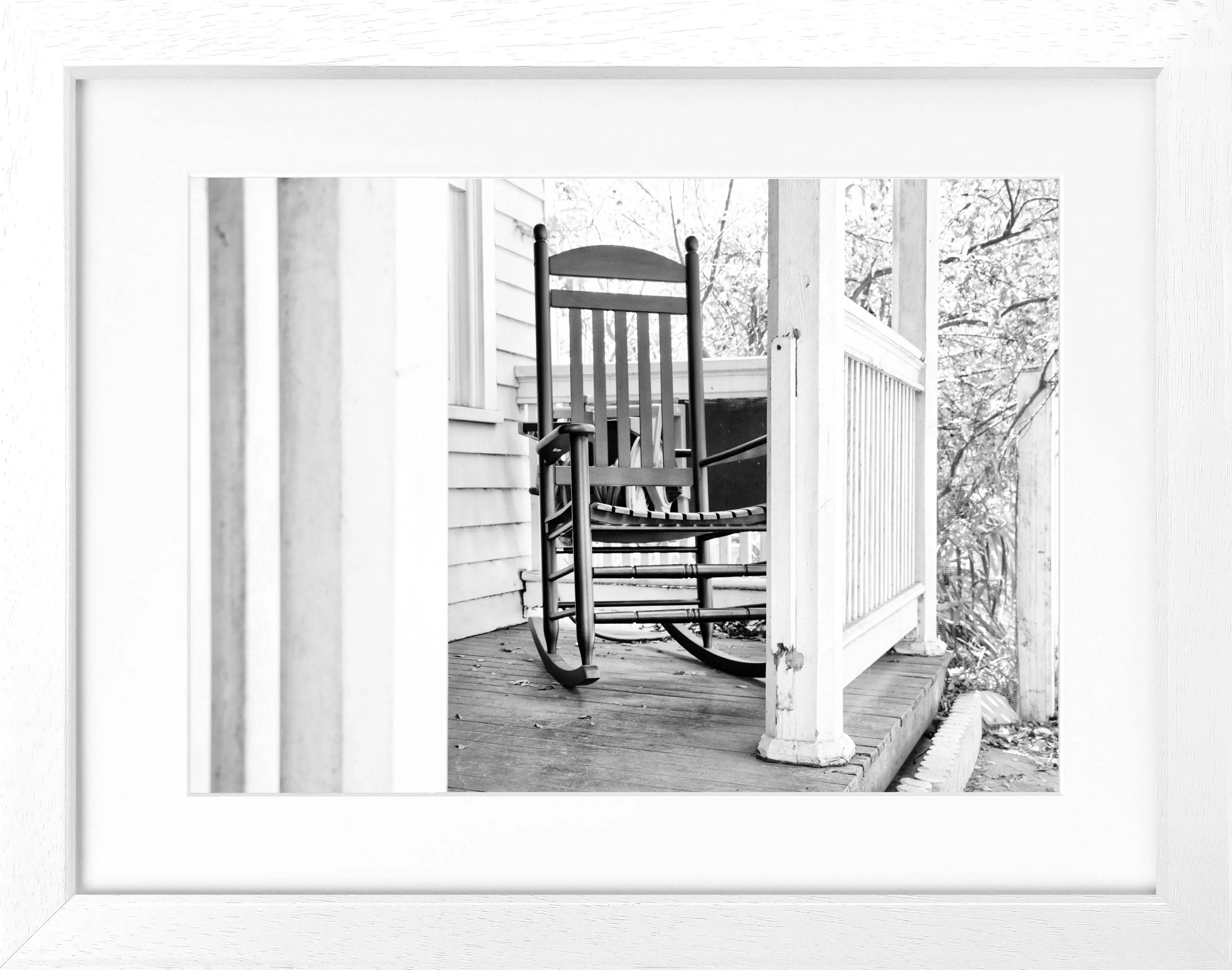 Poster mit Rahmen Florida Key West ’Deckchair’ FL07
