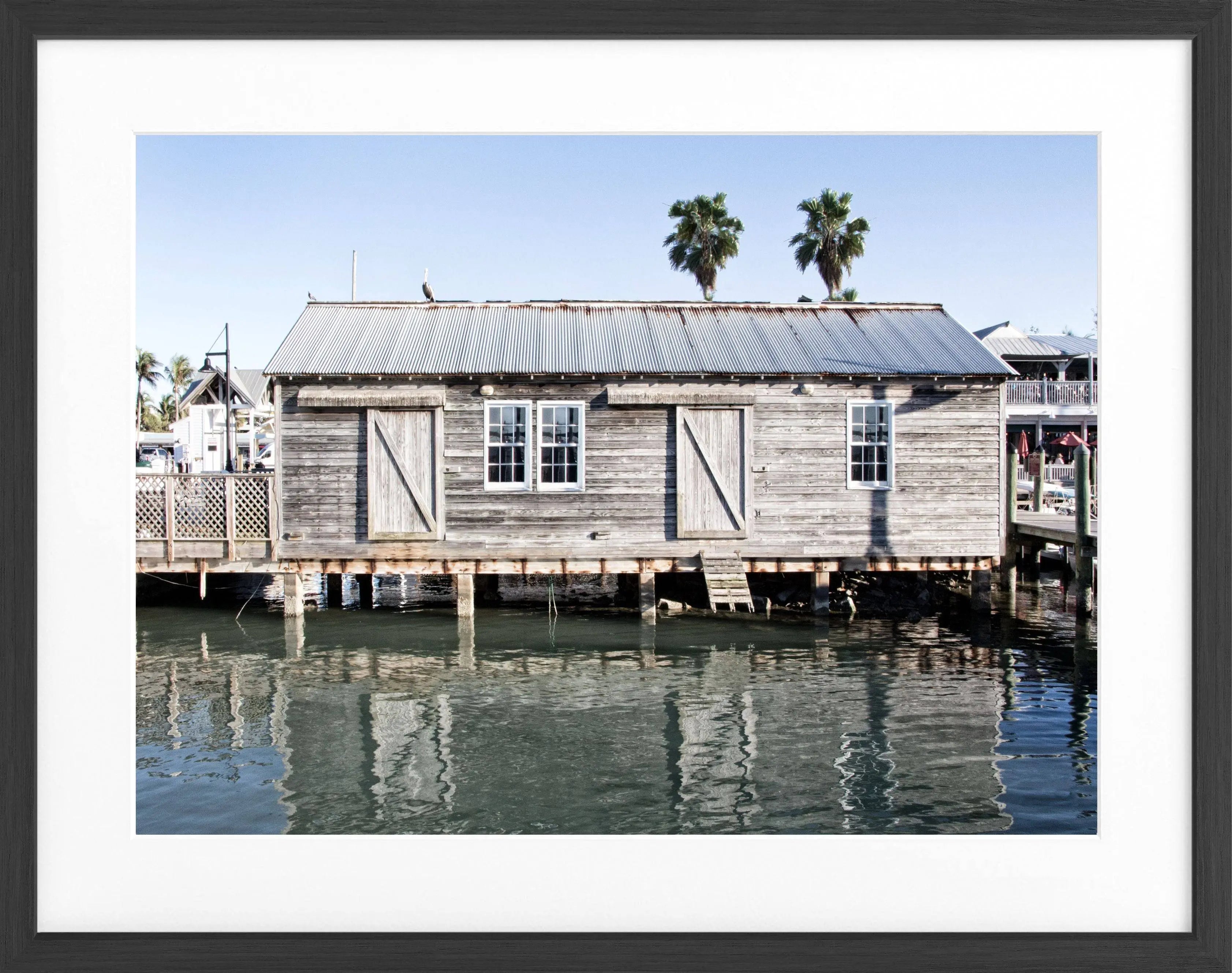 Poster mit Rahmen Florida Key West FL02 - Wandbilder