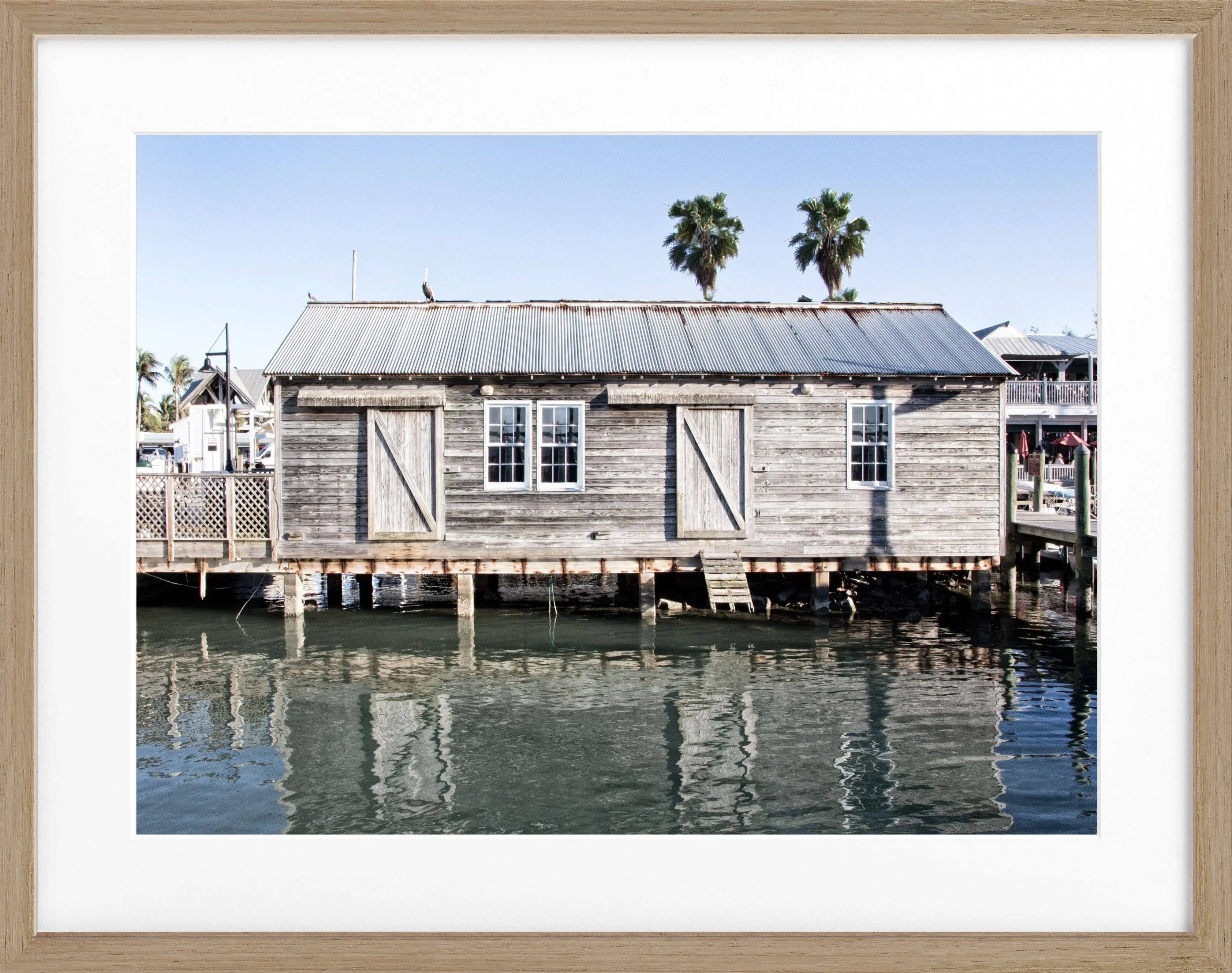 Poster mit Rahmen Florida Key West FL02 - Wandbilder
