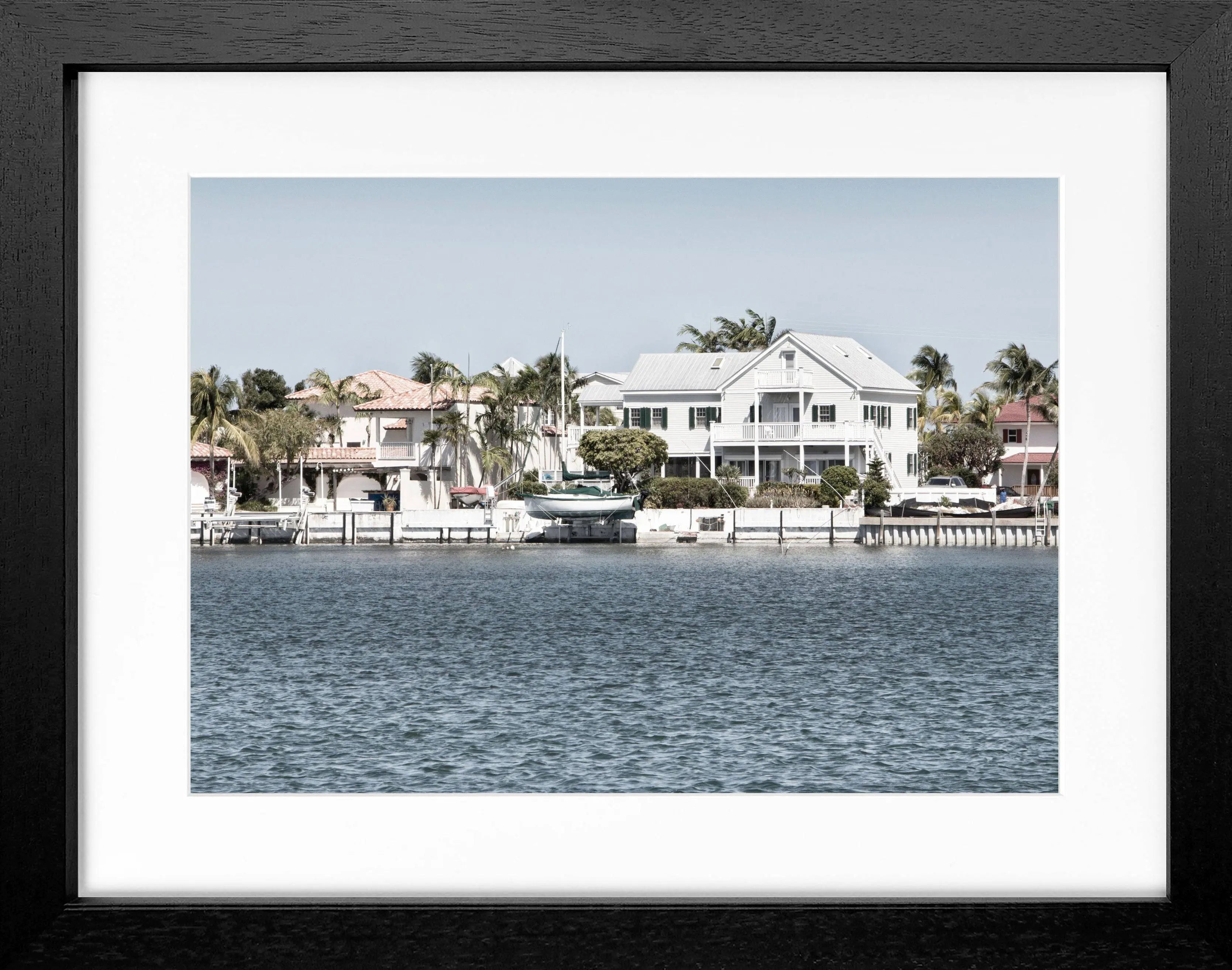Poster mit Rahmen Florida Key West FL08 - Wandbilder
