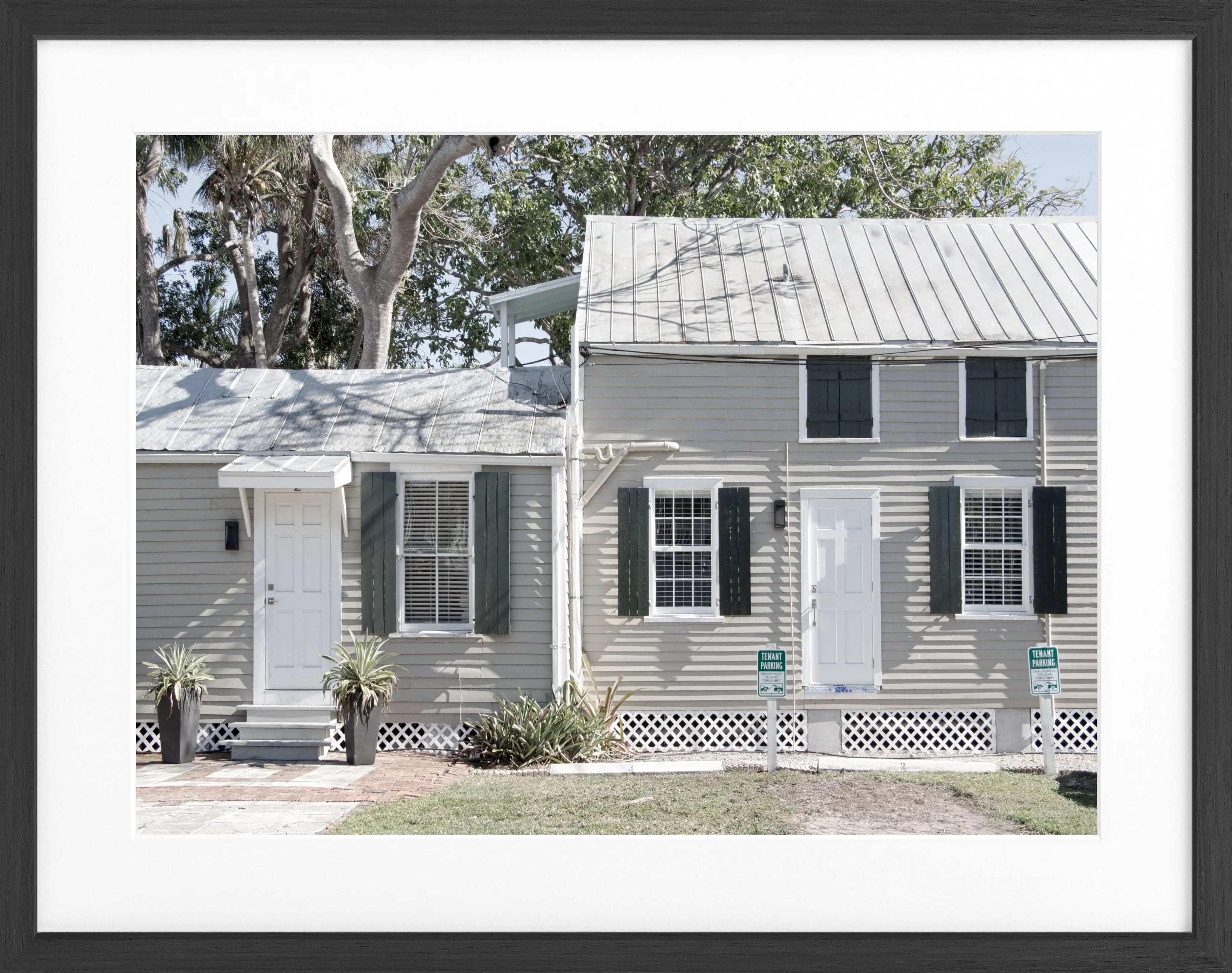 Poster mit Rahmen Florida Key West FL11 - Wandbilder