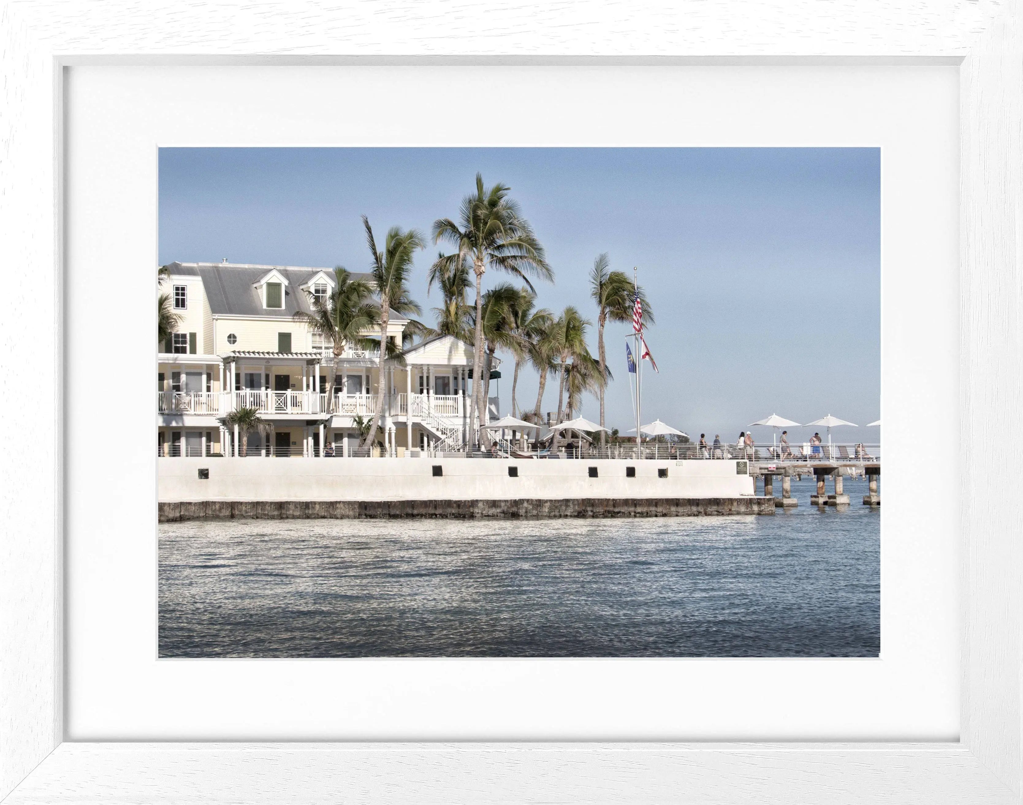 Poster mit Rahmen Florida Key West FL42A - Wandbilder
