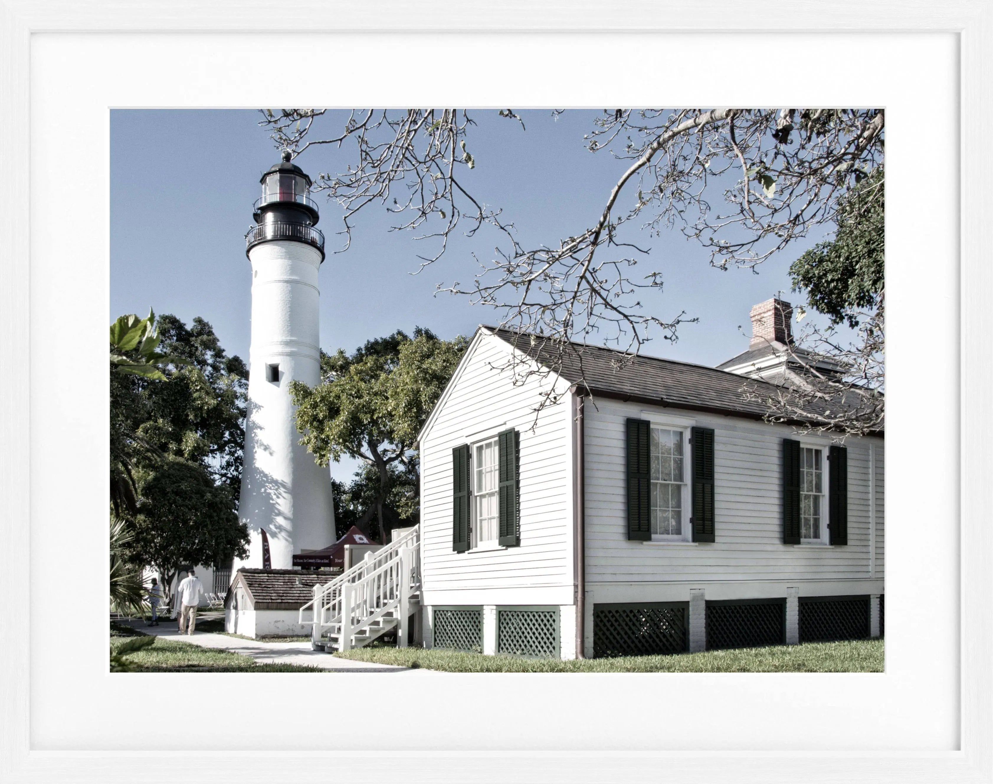 Poster mit Rahmen Florida Key West ’Lighthouse’ FL10