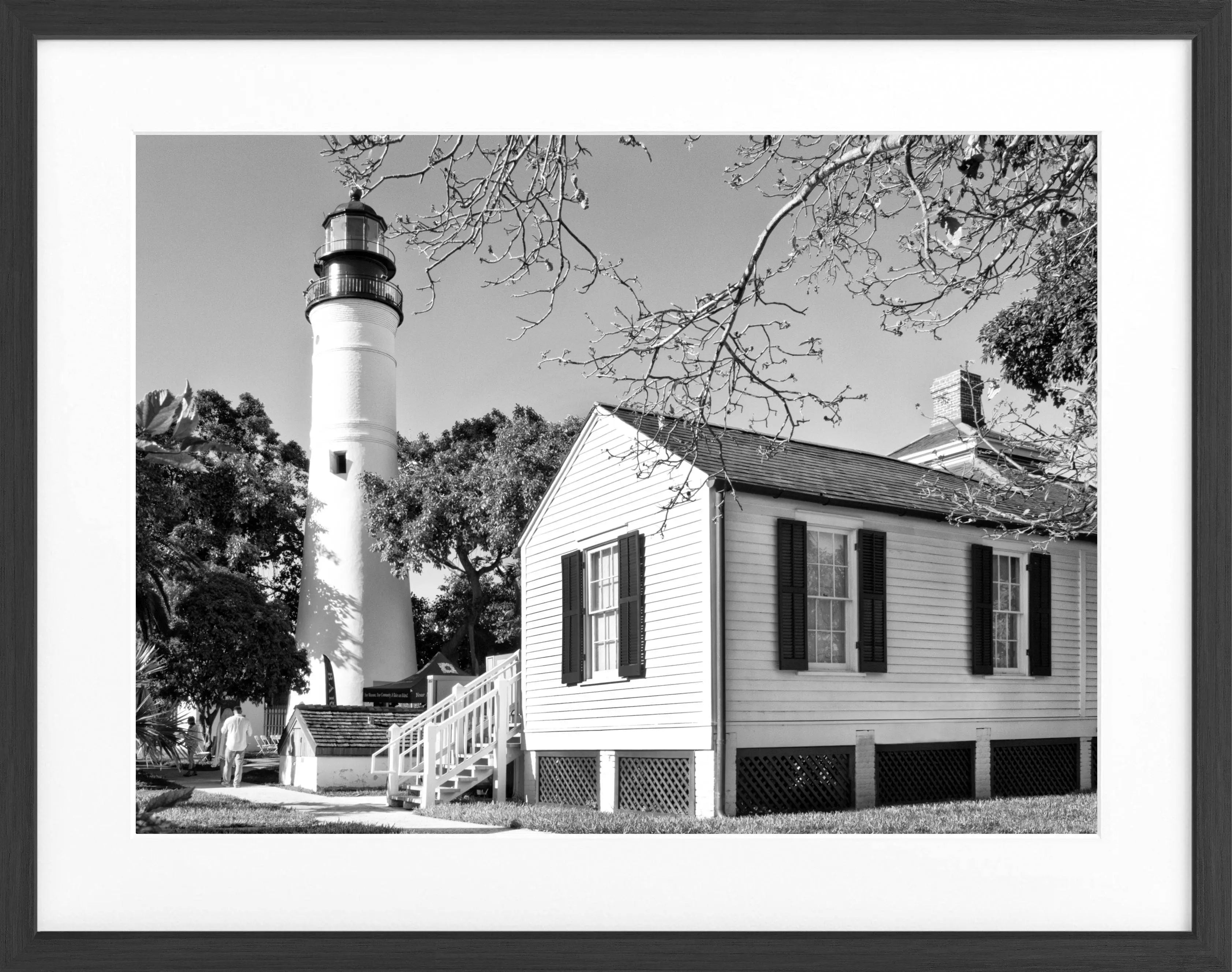 Poster mit Rahmen Florida Key West ’Lighthouse’ FL10