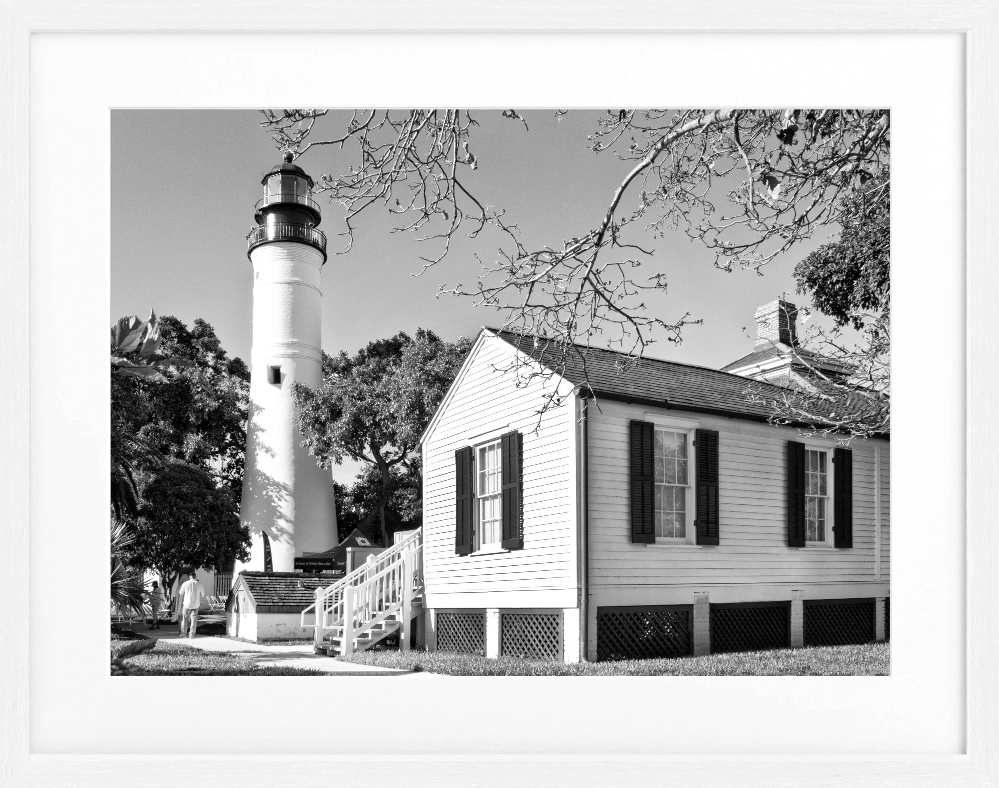 Poster mit Rahmen Florida Key West ’Lighthouse’ FL10