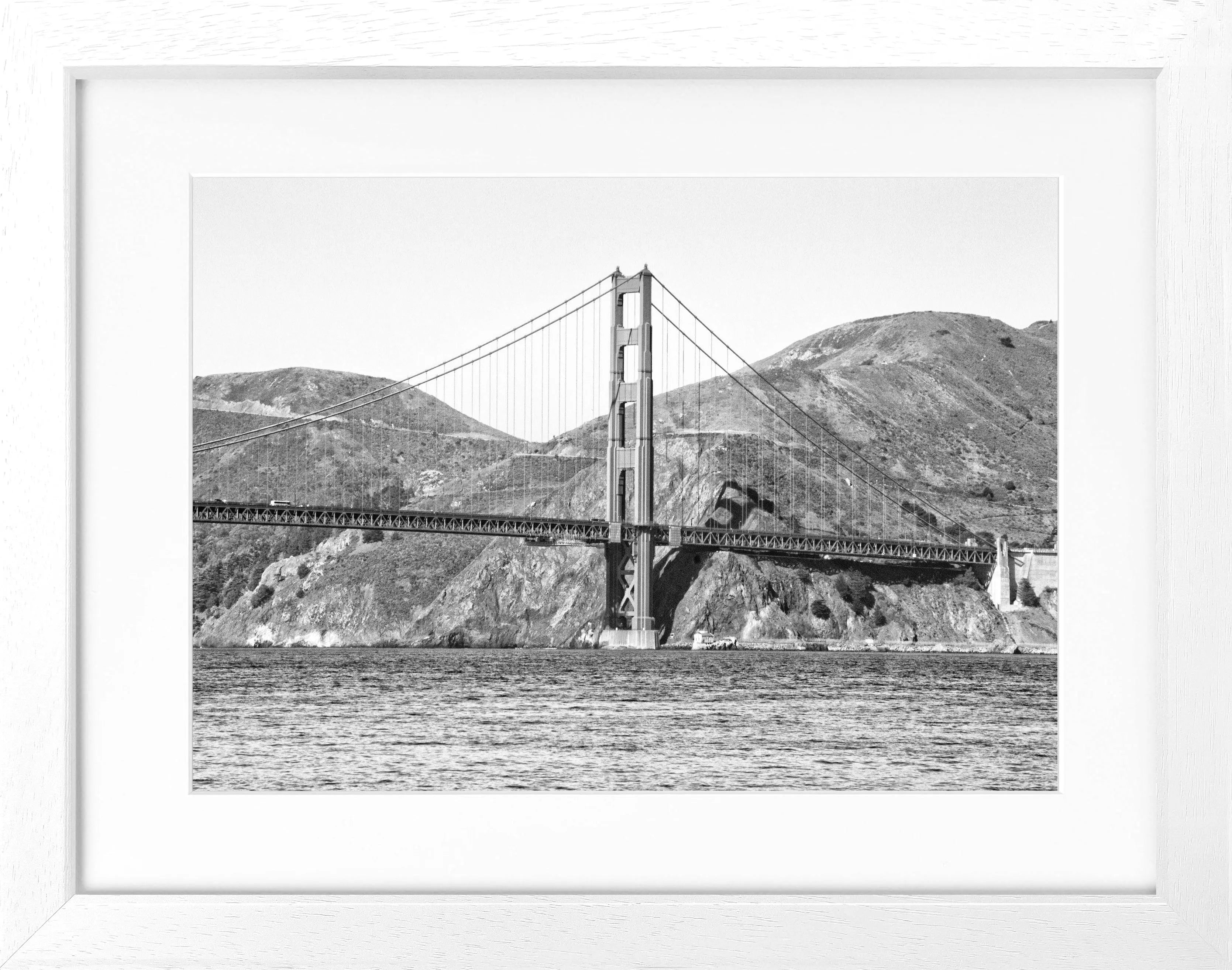 Poster mit Rahmen ’Golden Gate Bridge’ San Francisco SF43