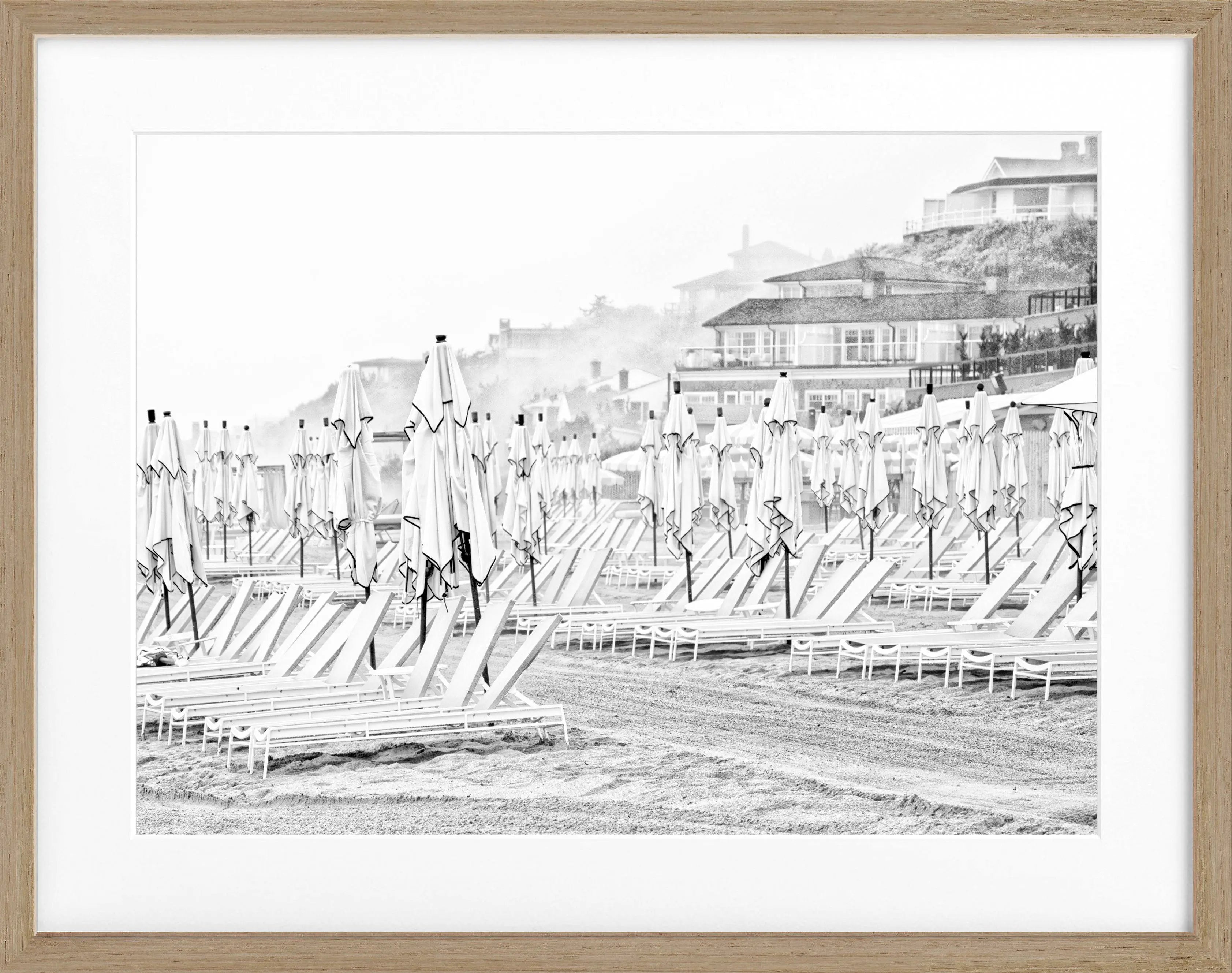 Poster mit Rahmen Hamptons Long Island ’Beach’ HM20