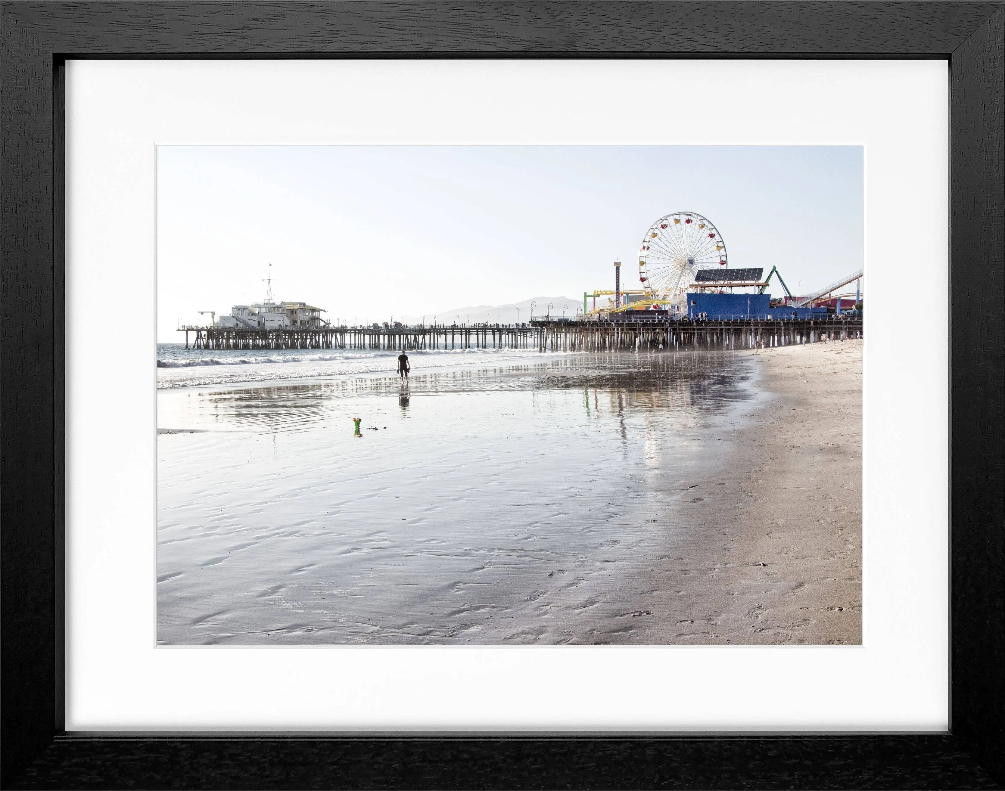 Poster mit Rahmen Kalifornien Santa Monica ’Pier’ K132