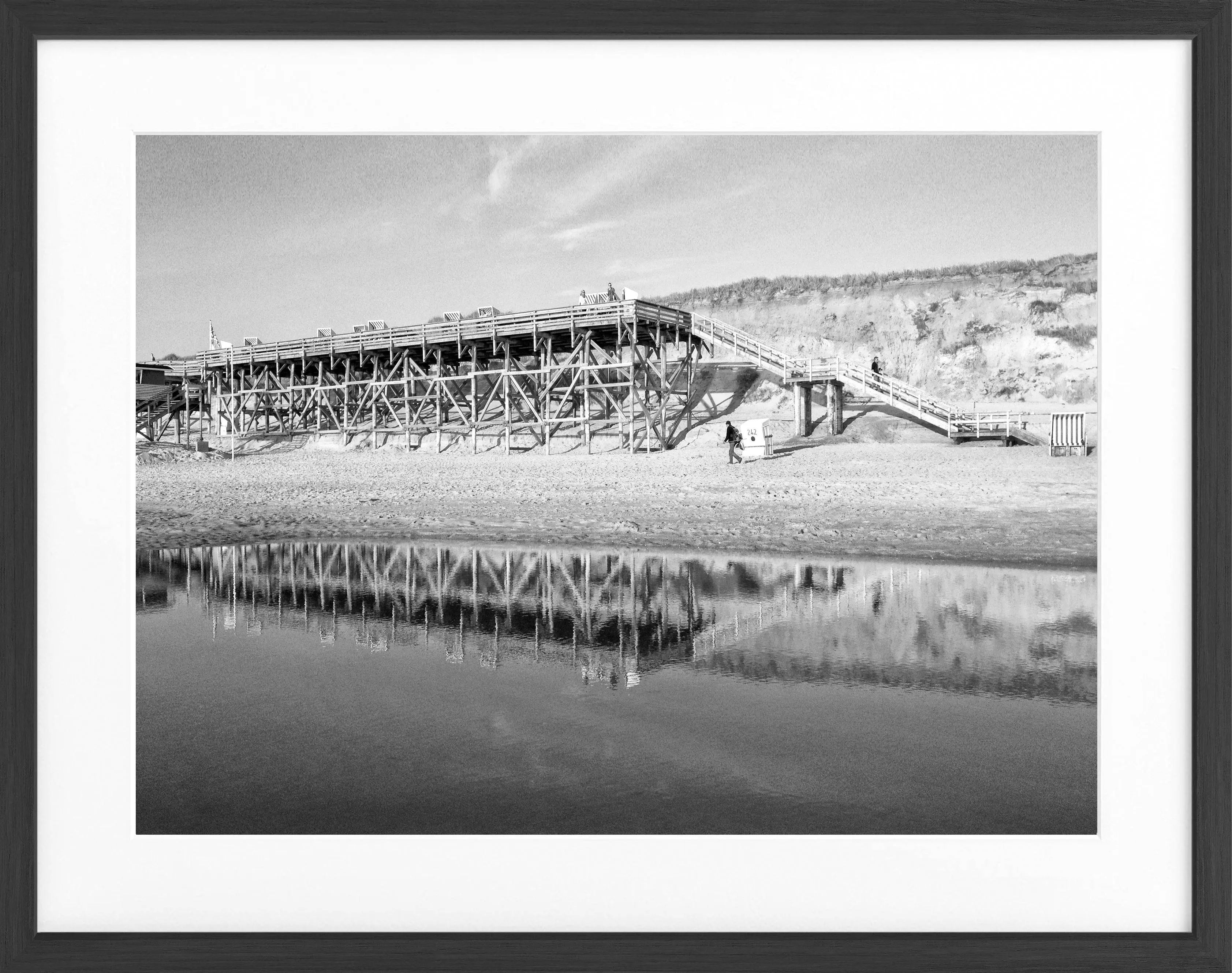 Poster mit Rahmen Sylt ’Strand Kampen’ SY55 - Wandbilder