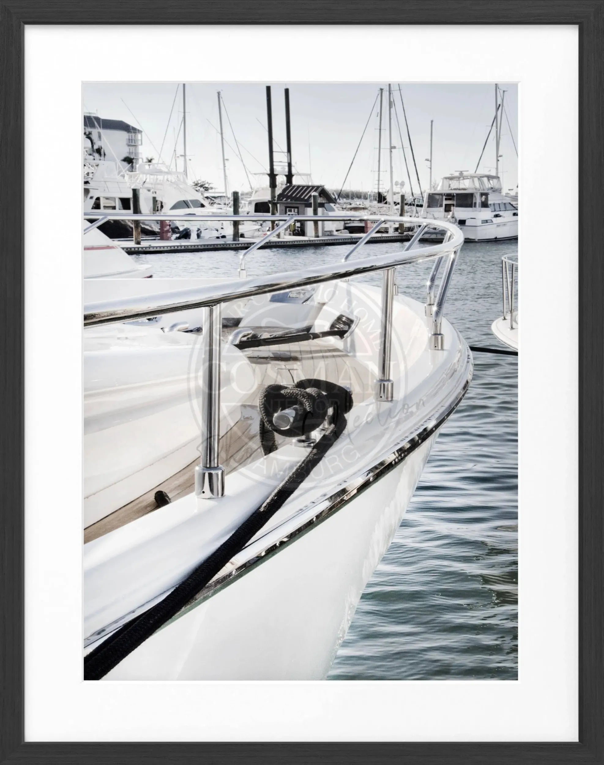 Poster mit Rahmen Florida Key West ’Boat’ FL37 by Cosman-Photocollection