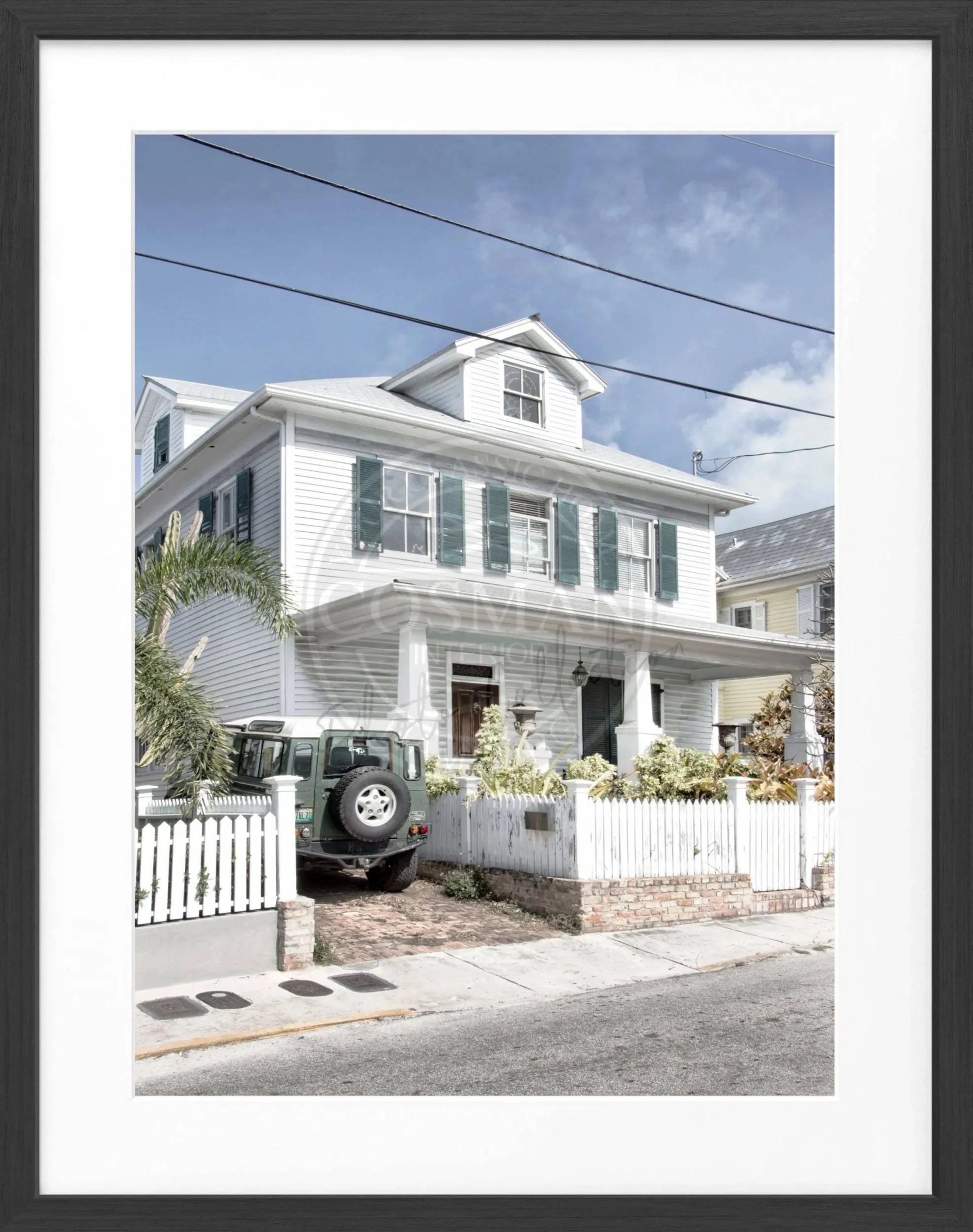 Poster mit Rahmen Florida Key West FL31 by Cosman-Photocollection
