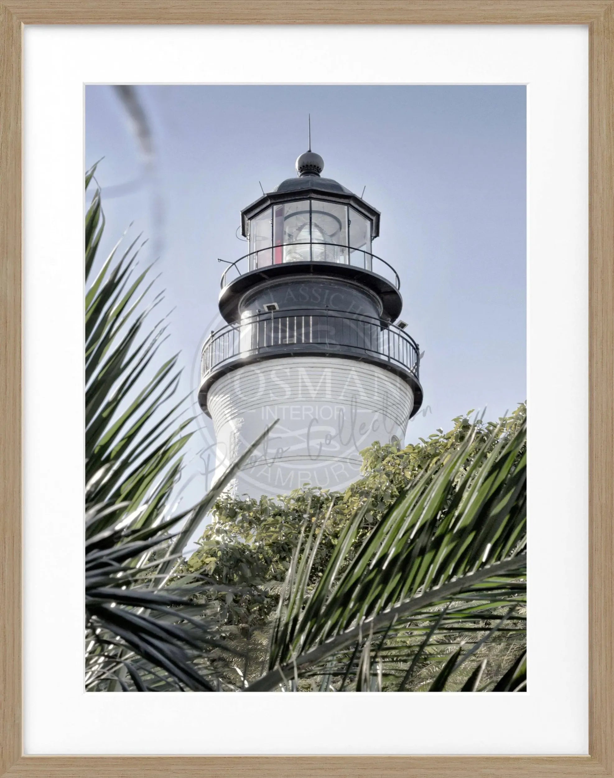Poster mit Rahmen Florida Key West ’Lighthouse’ FL28 by Cosman-Photocollection