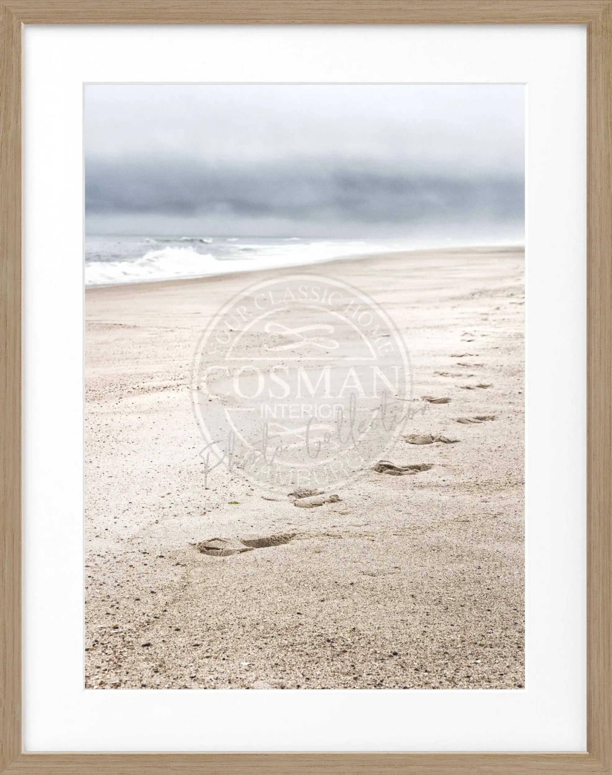 Poster mit Rahmen Hamptons Long Island ’Beach’ HM16 by Cosman-Photocollection