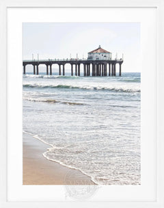 Gerahmte Fotografie Manhattan Beach Pier | K190