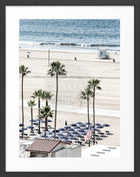 Poster mit Rahmen Kalifornien Santa Monica ’Beach’ K134