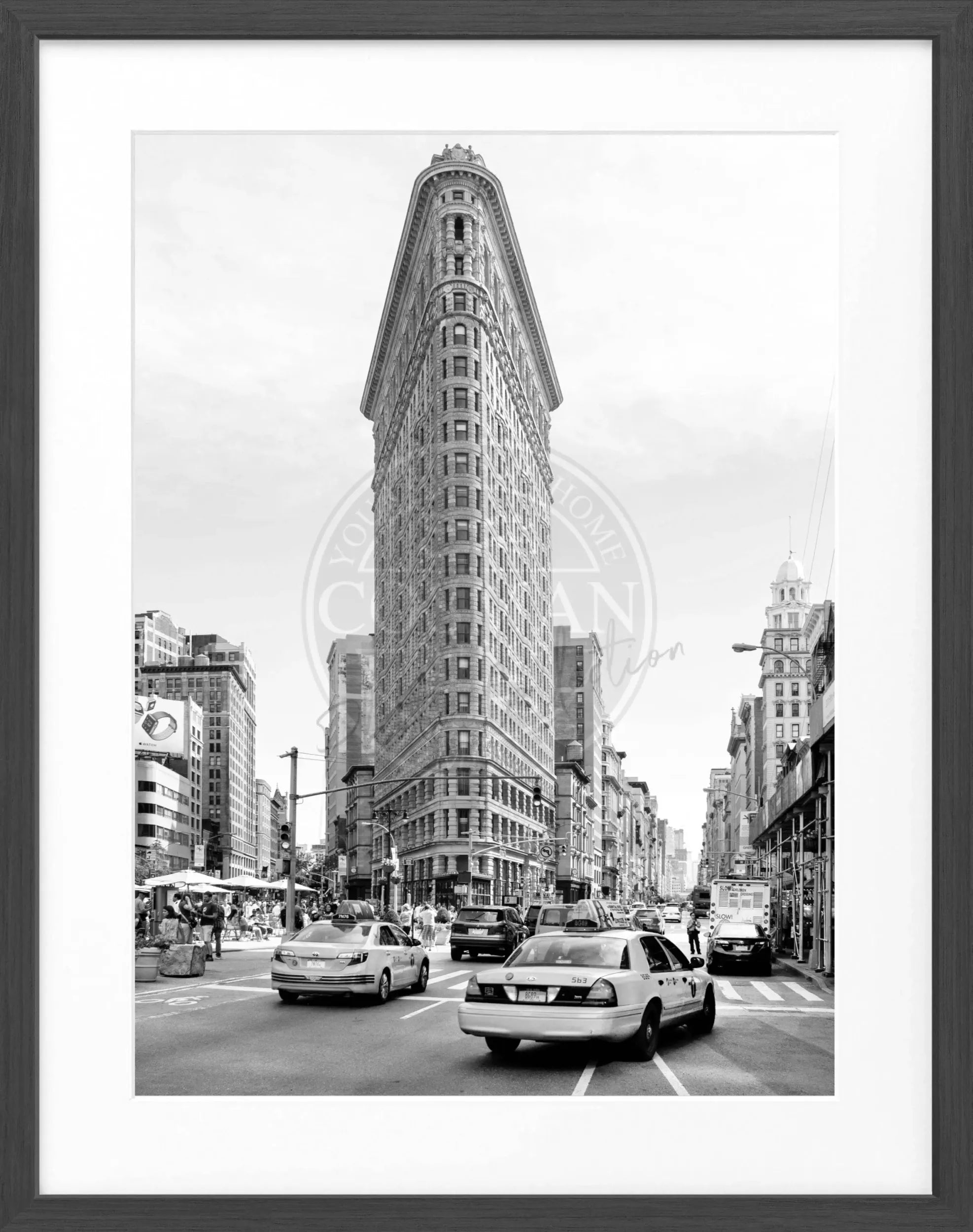 Poster mit Rahmen New York ’Flatiron Building’ NY48 by Cosman-Photocollection