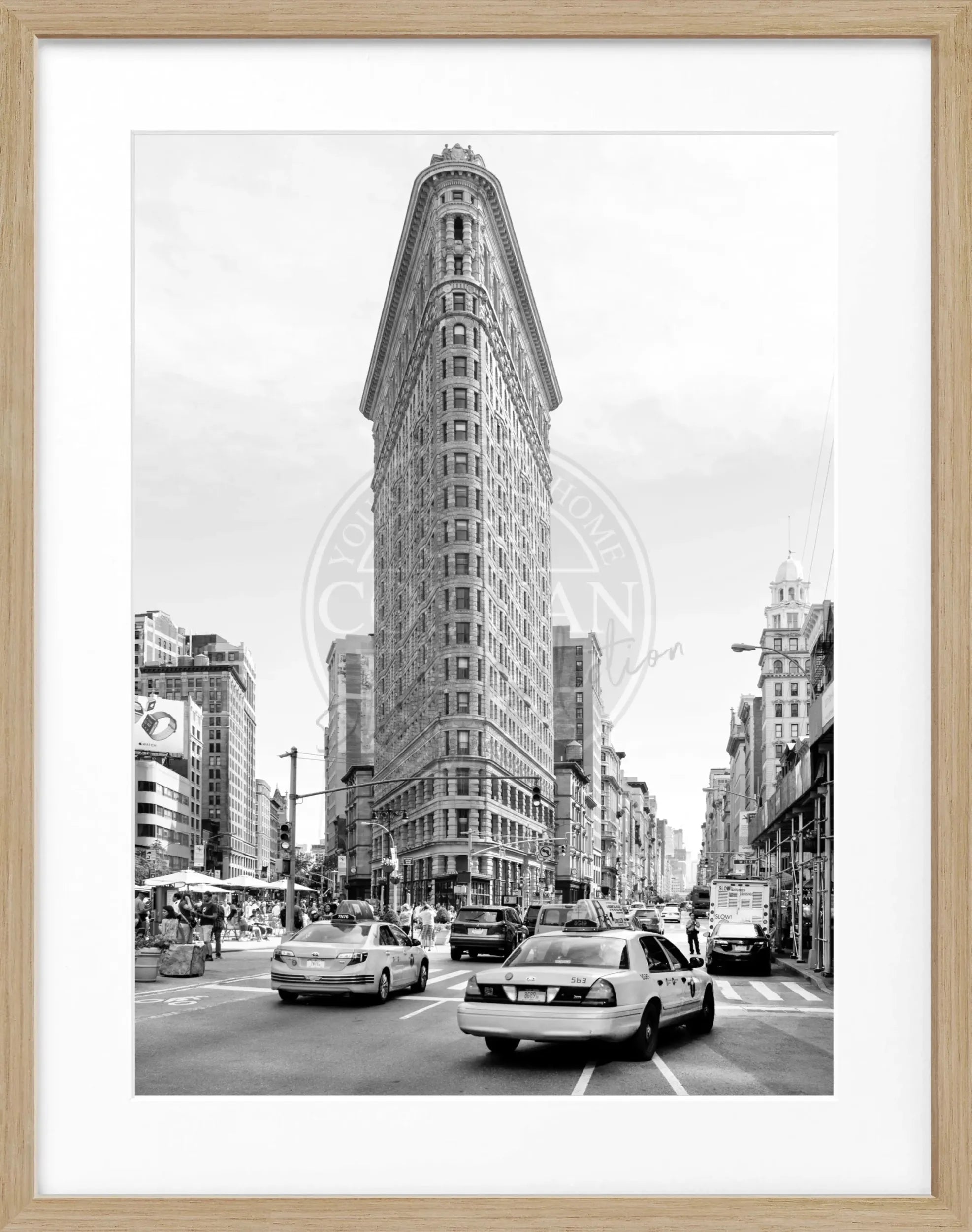 Poster mit Rahmen New York ’Flatiron Building’ NY48 by Cosman-Photocollection