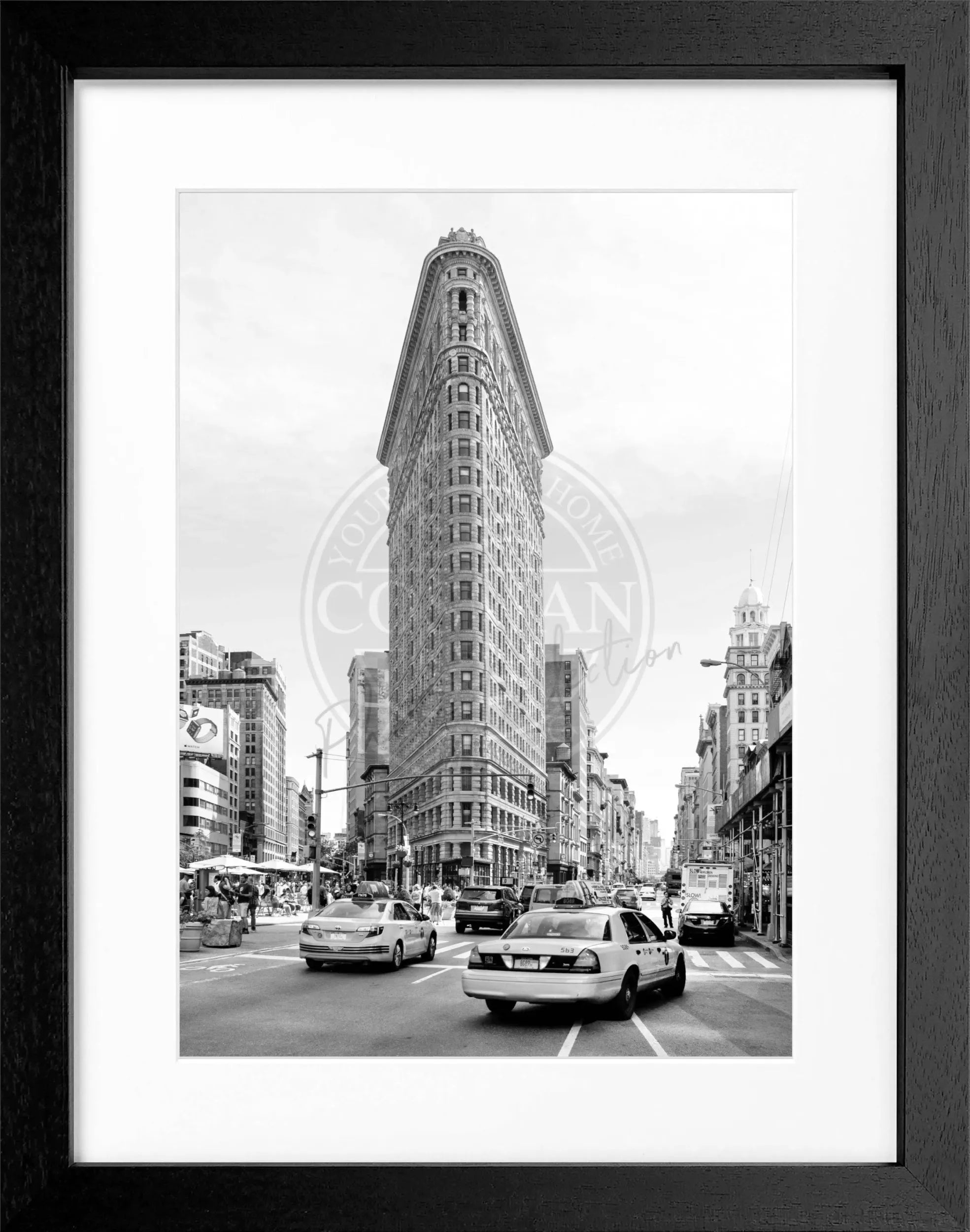 Poster mit Rahmen New York ’Flatiron Building’ NY48 by Cosman-Photocollection