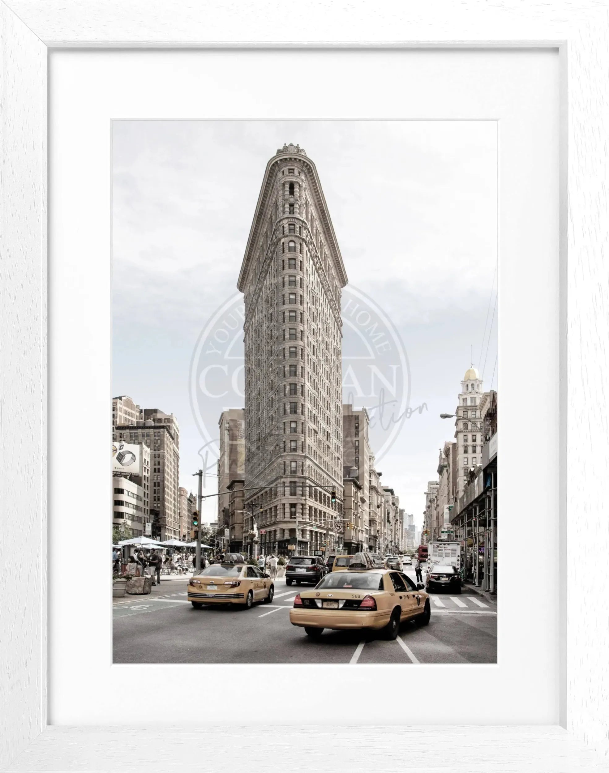 Poster mit Rahmen New York ’Flatiron Building’ NY48 by Cosman-Photocollection