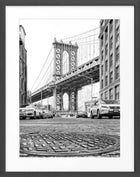 Poster mit Rahmen New York ’Manhattan Bridge’ NY33