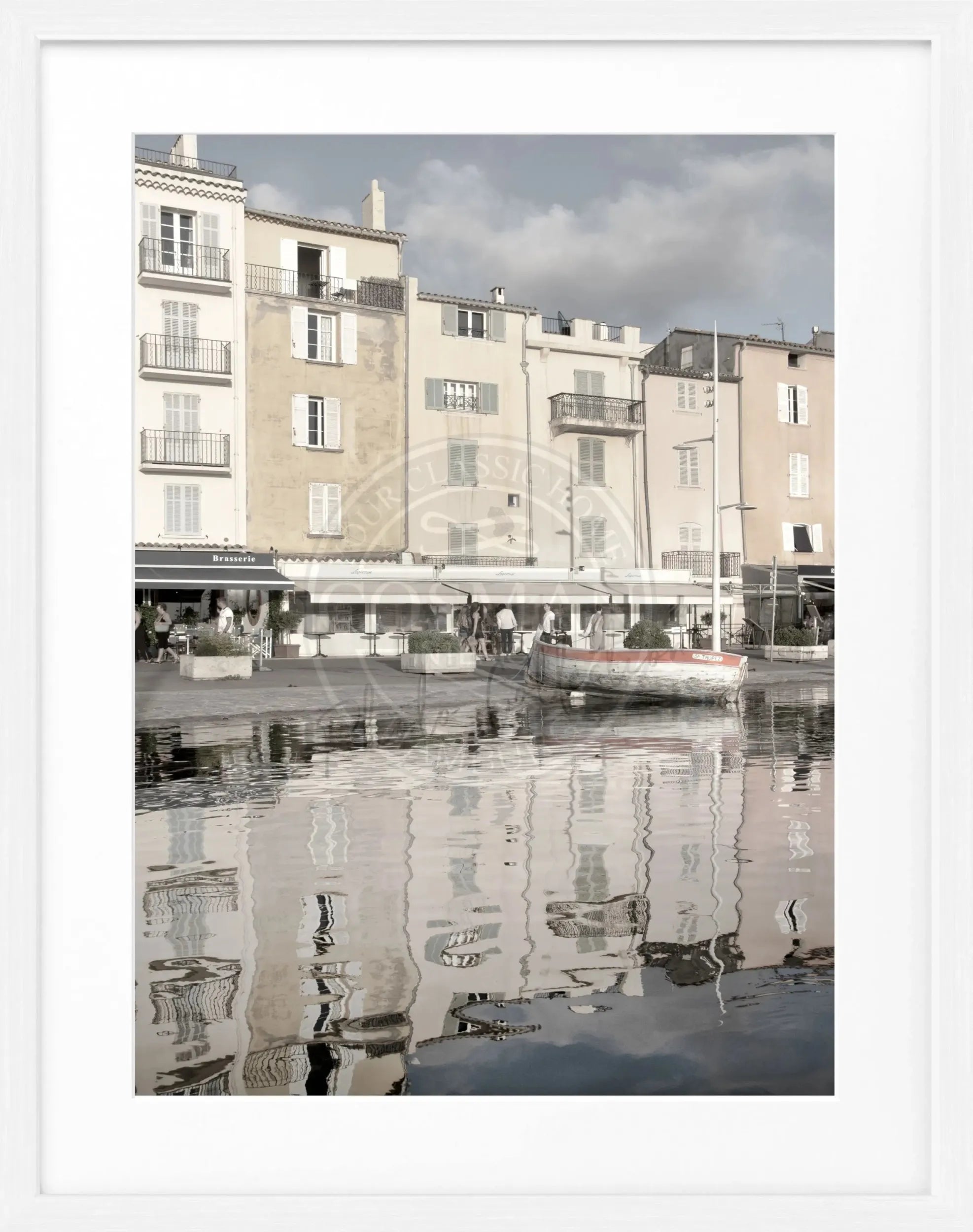 Poster mit Rahmen Saint Tropez ST21 by Cosman-Photocollection