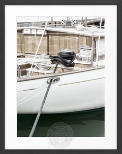 Saint-Tropez sailboat poster with frame | ST33