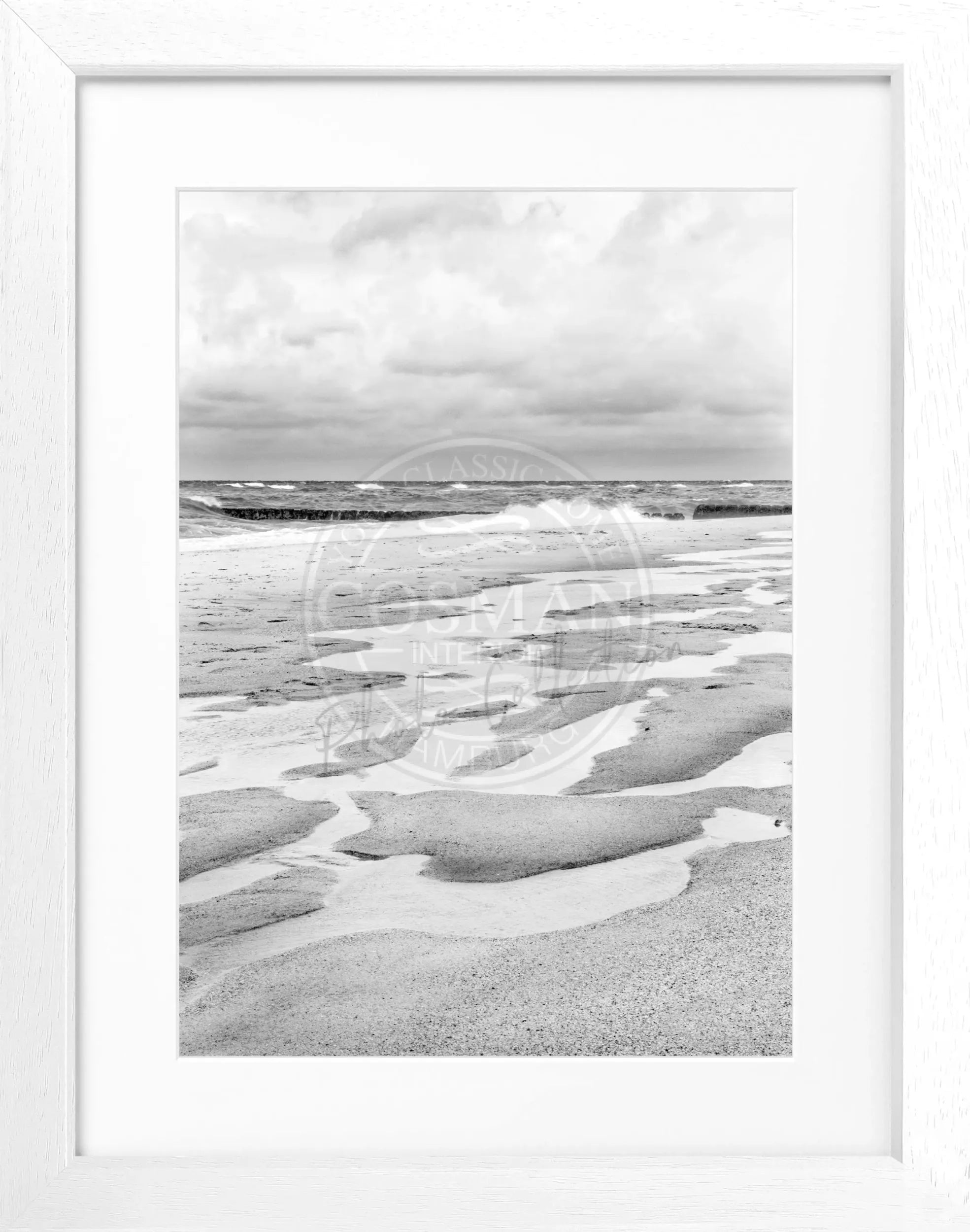 Poster mit Rahmen ’Strand’ Sylt SY62 by Cosman-Photocollection