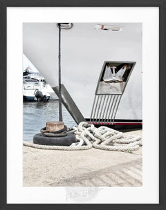 Gerahmte Fotografie Saint-Tropez Yacht | ST34