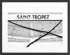 Framed Photography — Saint-Tropez Harbourboot | ST09A