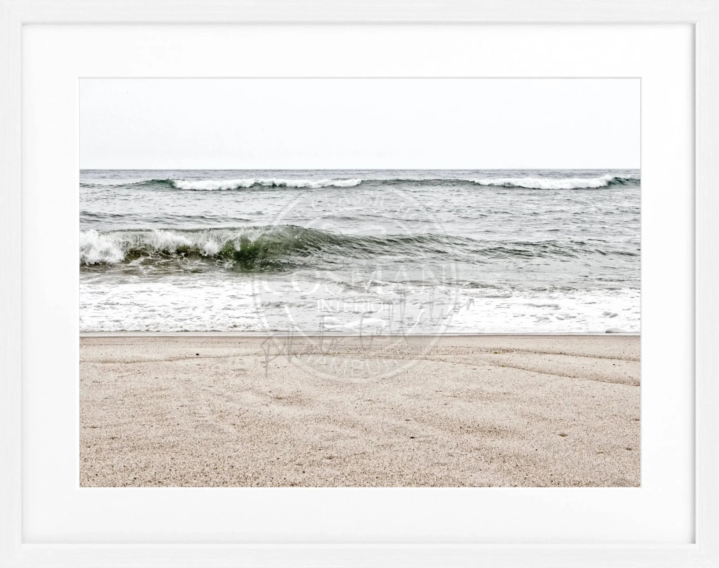 Poster mit Rahmen Hamptons Long Island ’Ocean’ HM21 by Cosman-Photocollection