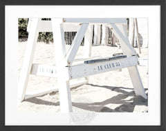 Gerahmte Fotografie Saint-Tropez Le Club 55 | ST31