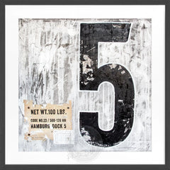 Poster with frame 'Five' GM11
