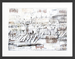 Poster mit Rahmen Hamptons Beach | GM76