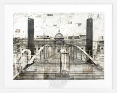 Gerahmte Fotografie Fischauktionshalle Hamburg | GM04