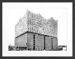 Gerahmte Fotografie Elbphilharmonie Hamburg | HH05D