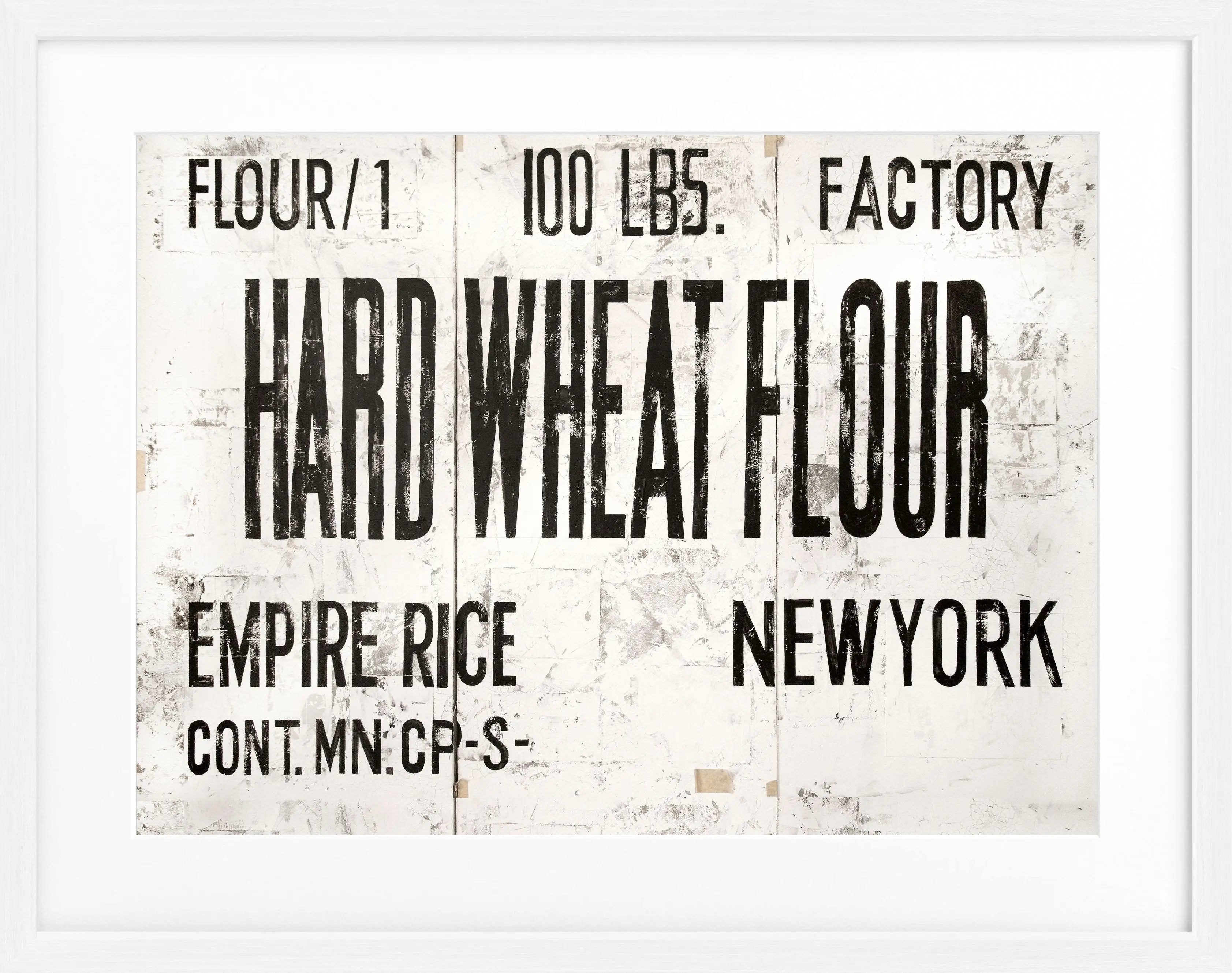 Schwarzer Poster mit Rahmen, New York Wheat Motiv, von Cosman-Photocollection, 31x25 cm, stilvolle Wanddekoration