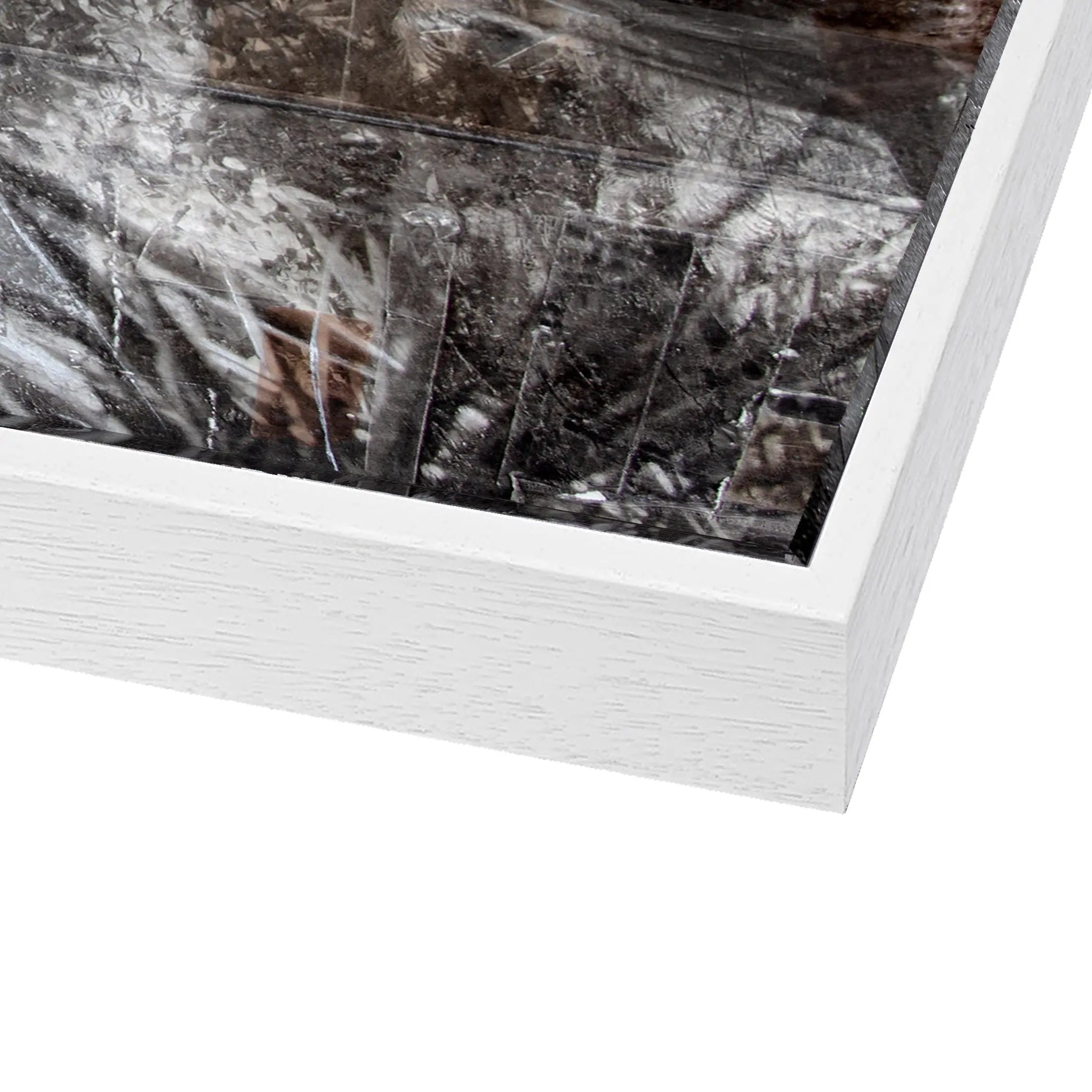 Wandbild Florida Key West Leuchtturm von Cosman-Photocollection, Druck auf Leinwand mit Schattenfuge, 84x84 cm
